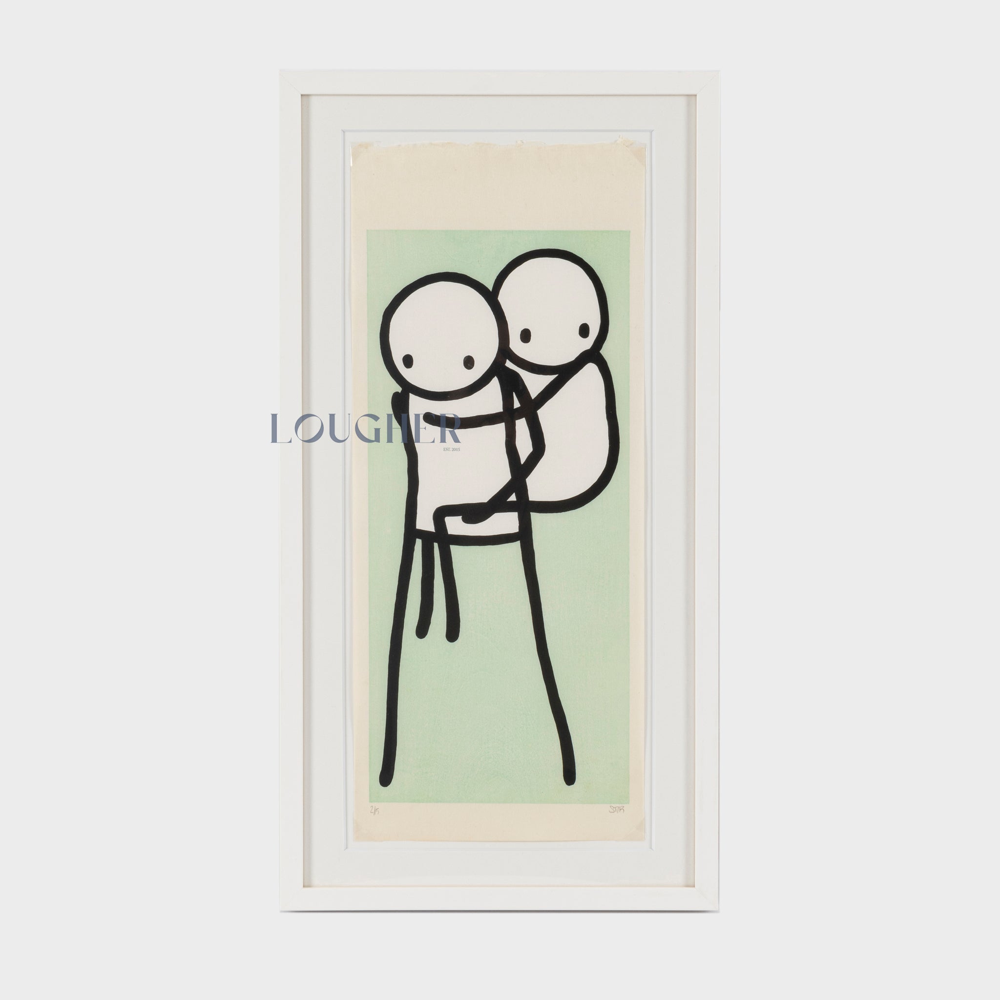 Stik, Onbu (Piggyback) (Green), 2013 For Sale | Lougher Contemporary