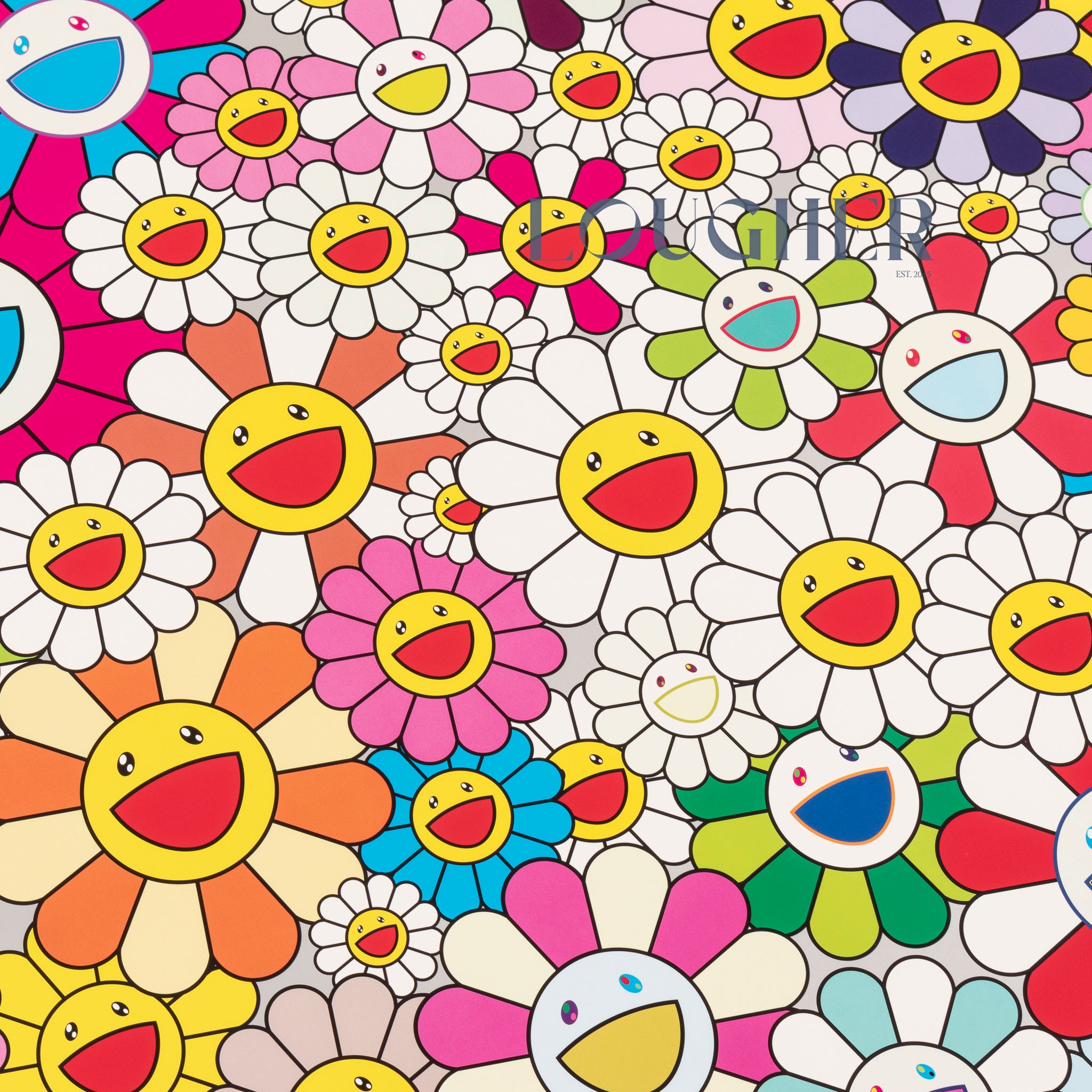 Takashi Murakami, Maiden in The Yellow Straw Hat, 2010