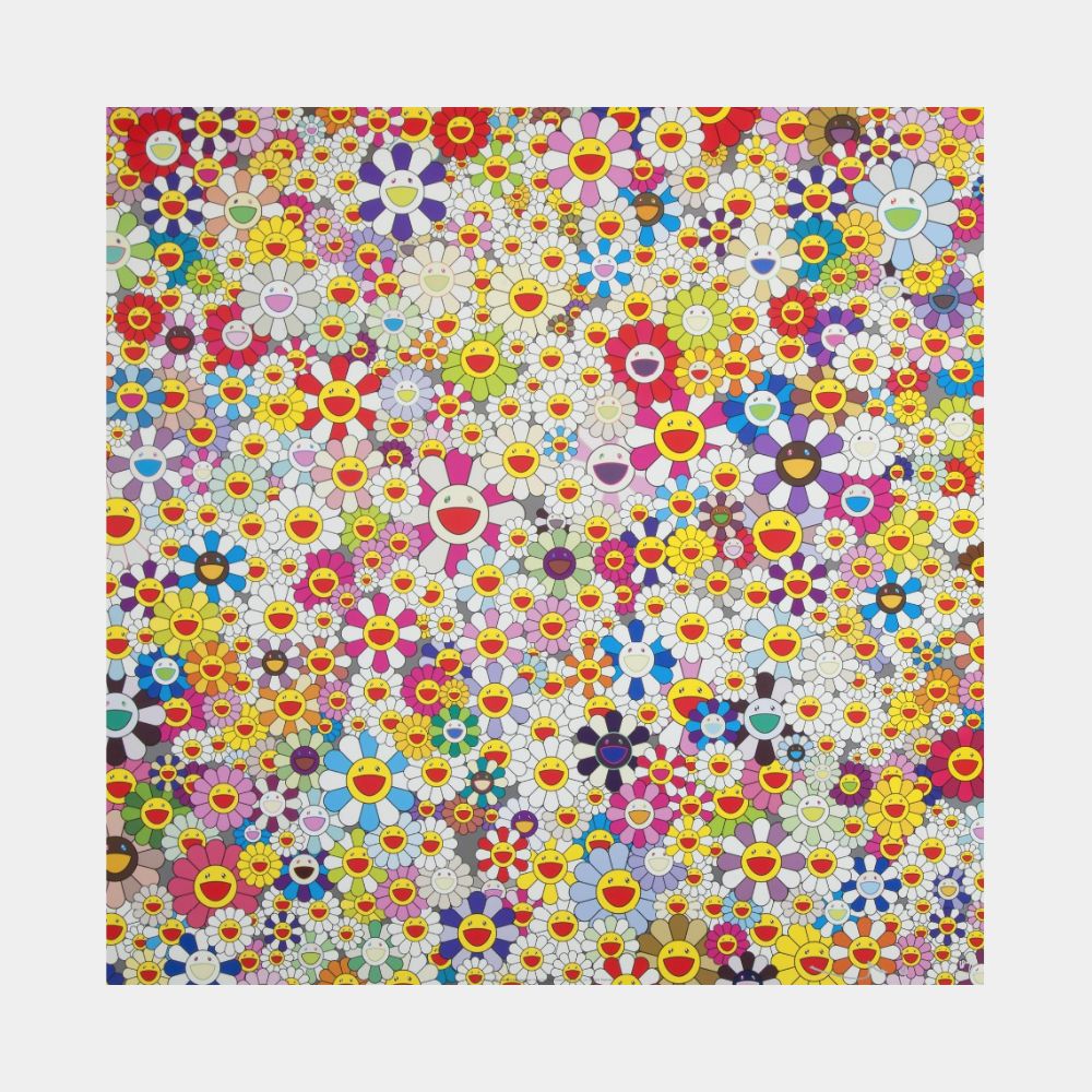 Takashi Murakami, Open Your Hands Wide, Embrace Happiness!, 2010 For Sale | Lougher Contemporary