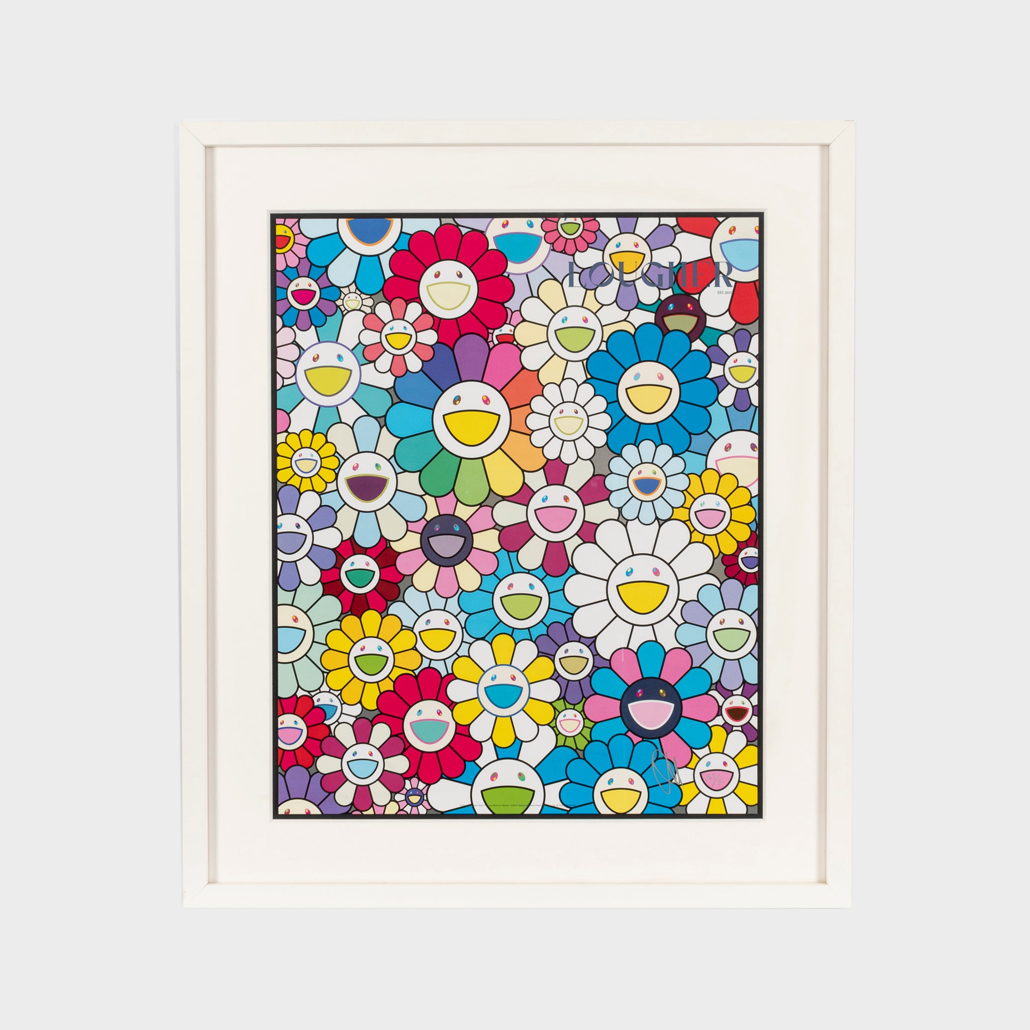 Takashi Murakami, A Field of Flowers Seen from the Stairs to Heaven, 2018 For Sale | Lougher Contemporary 
