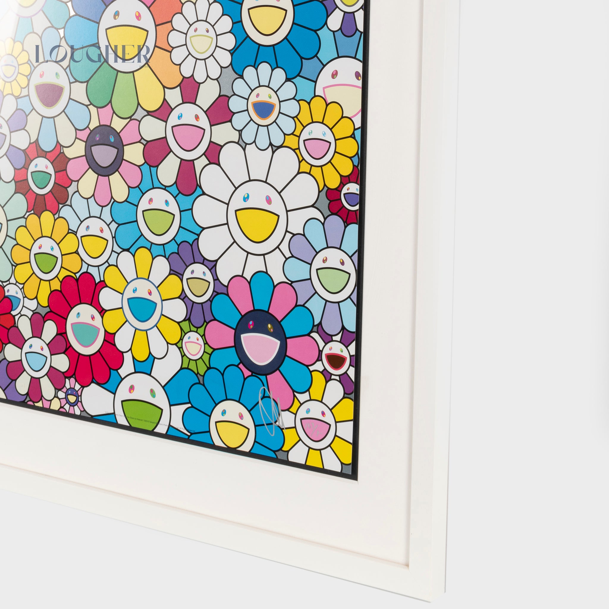 Takashi Murakami, A Field of Flowers Seen from the Stairs to Heaven, 2018 For Sale | Lougher Contemporary 