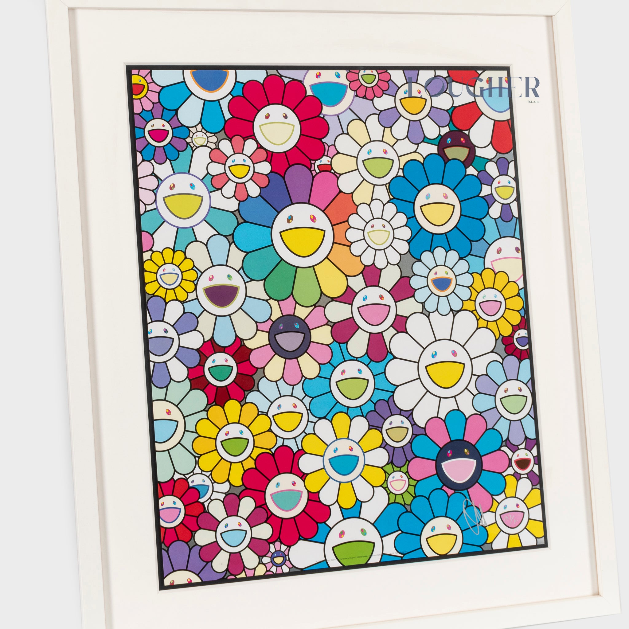 Takashi Murakami, A Field of Flowers Seen from the Stairs to Heaven, 2018 For Sale | Lougher Contemporary 