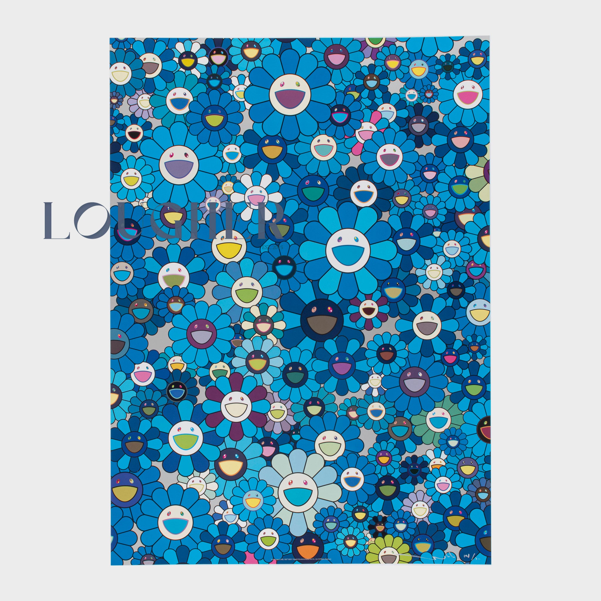 Takashi Murakami, An Homage to IKB, 1957 A, 2012 For Sale | Lougher Contemporary