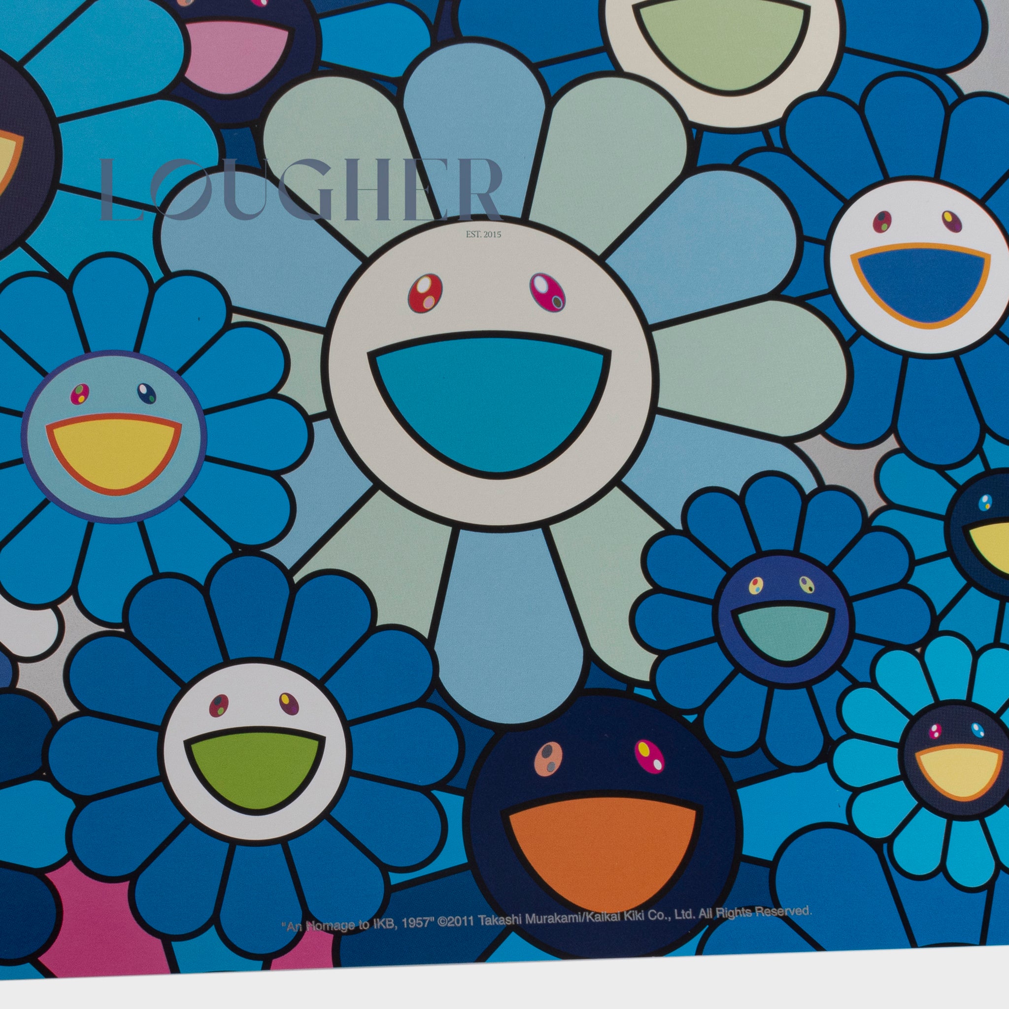 Takashi Murakami, An Homage to IKB, 1957 A, 2012 For Sale | Lougher Contemporary