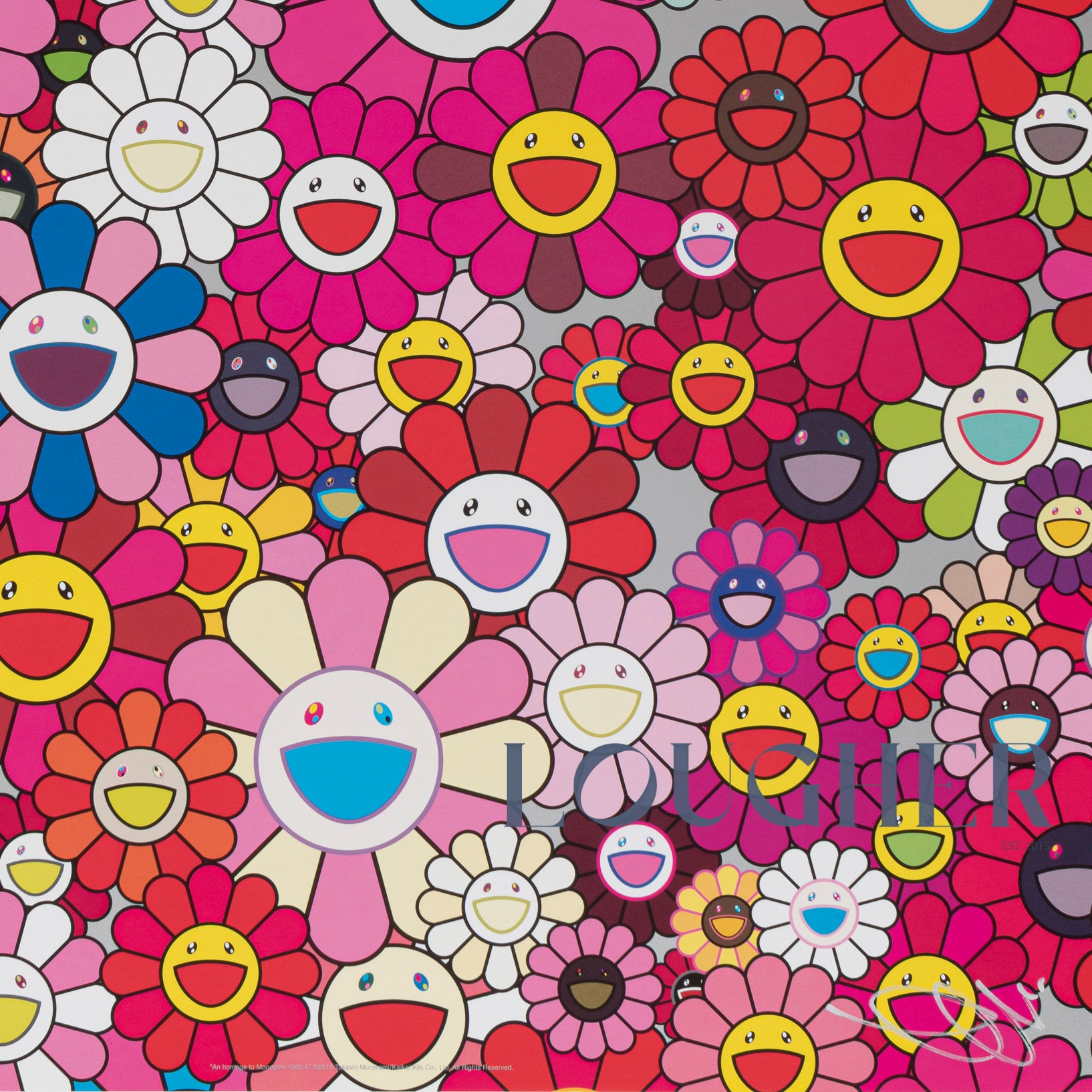 Takashi Murakami, An Homage to Monopink, 1960 A, 2012 For Sale | Lougher Contemporary
