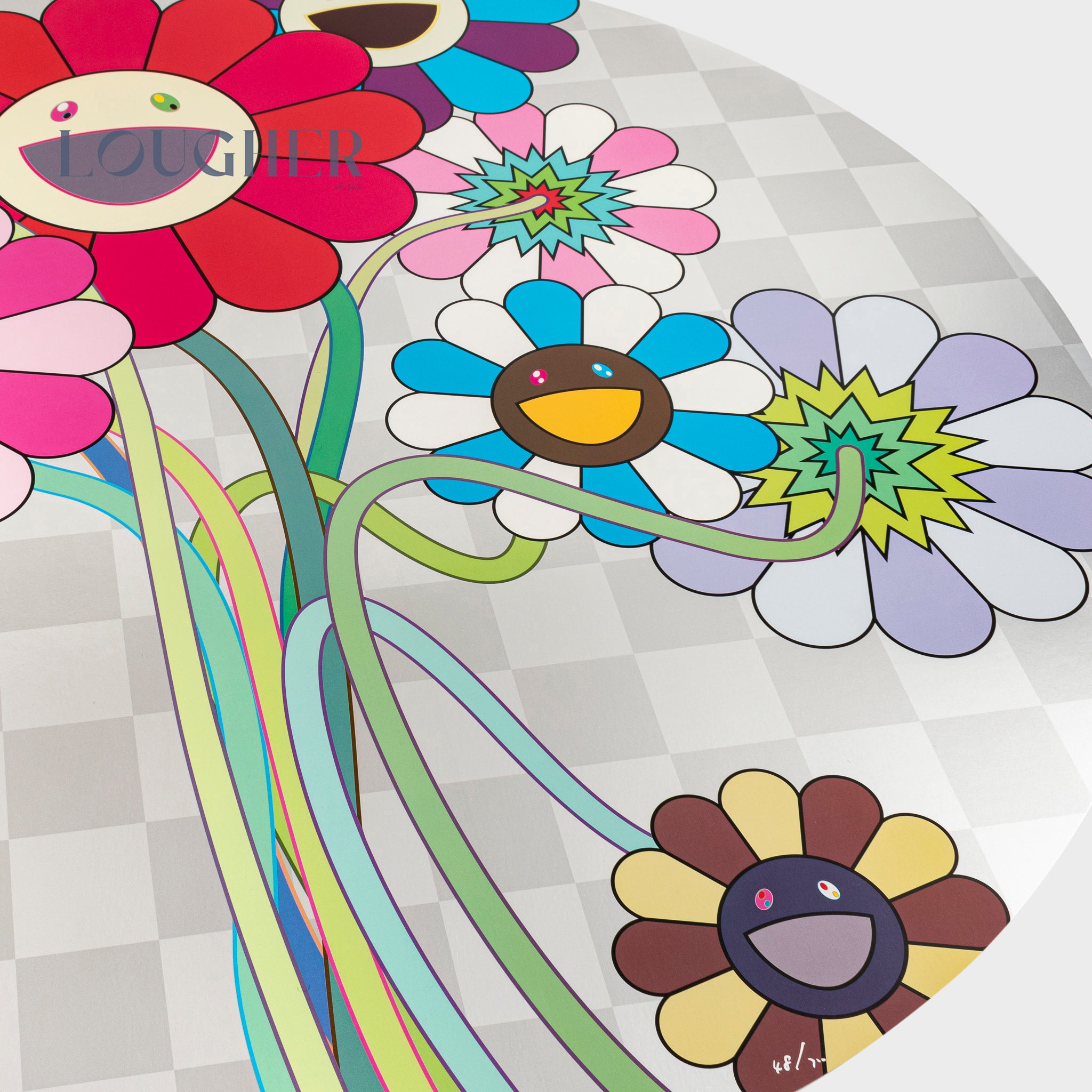 Takashi Murakami, Warhol/Silver, 2009 For Sale | Lougher Contemporary 