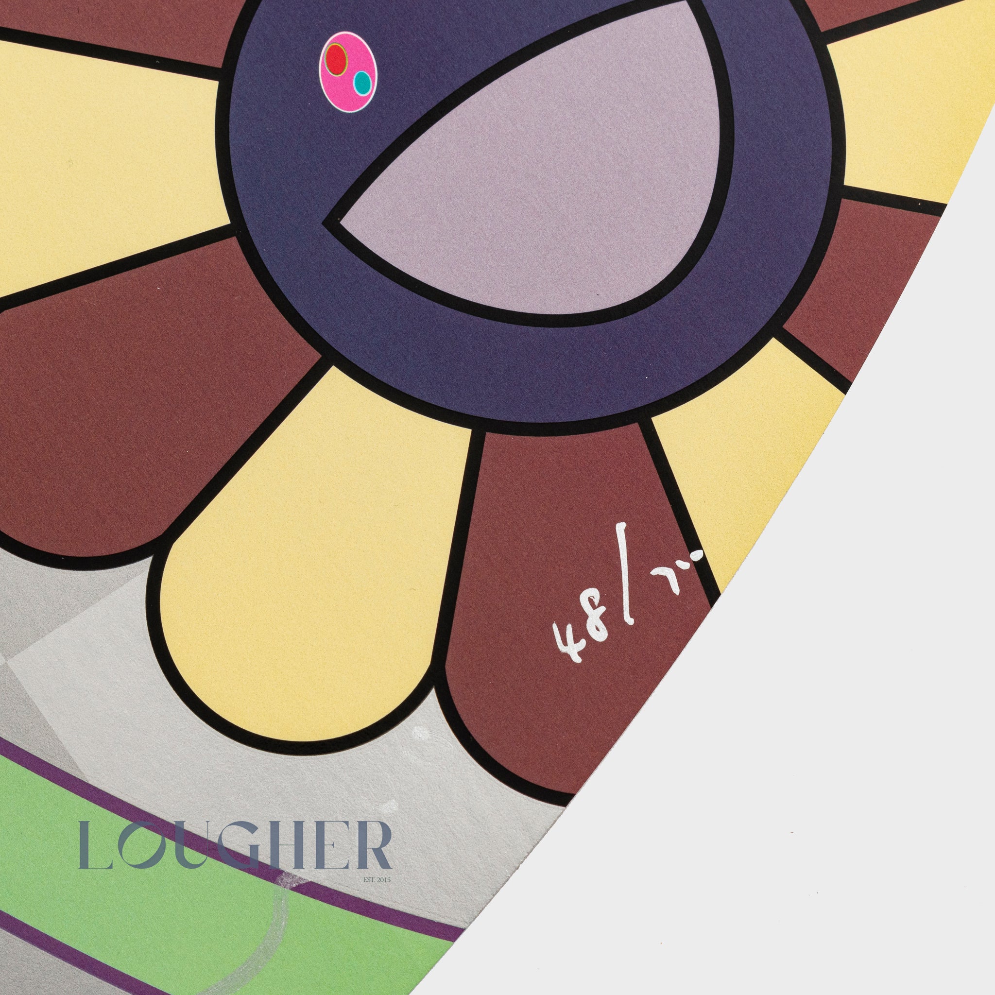 Takashi Murakami, Warhol/Silver, 2009 For Sale | Lougher Contemporary 