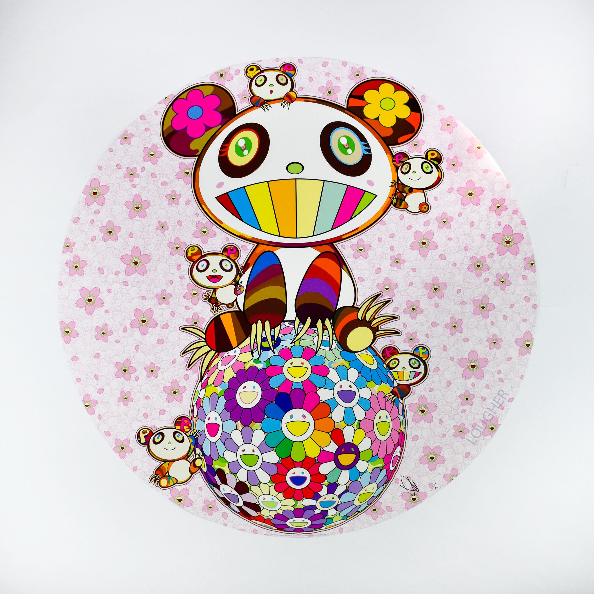 Takashi Murakami, Sakura and Panda, 2020
