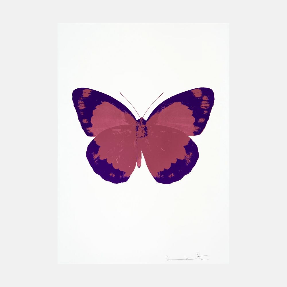 Damien Hirst, The Souls II - Loganberry Pink/Imperial Purple/Blind Impression, 2010 For Sale | Lougher Contemporary