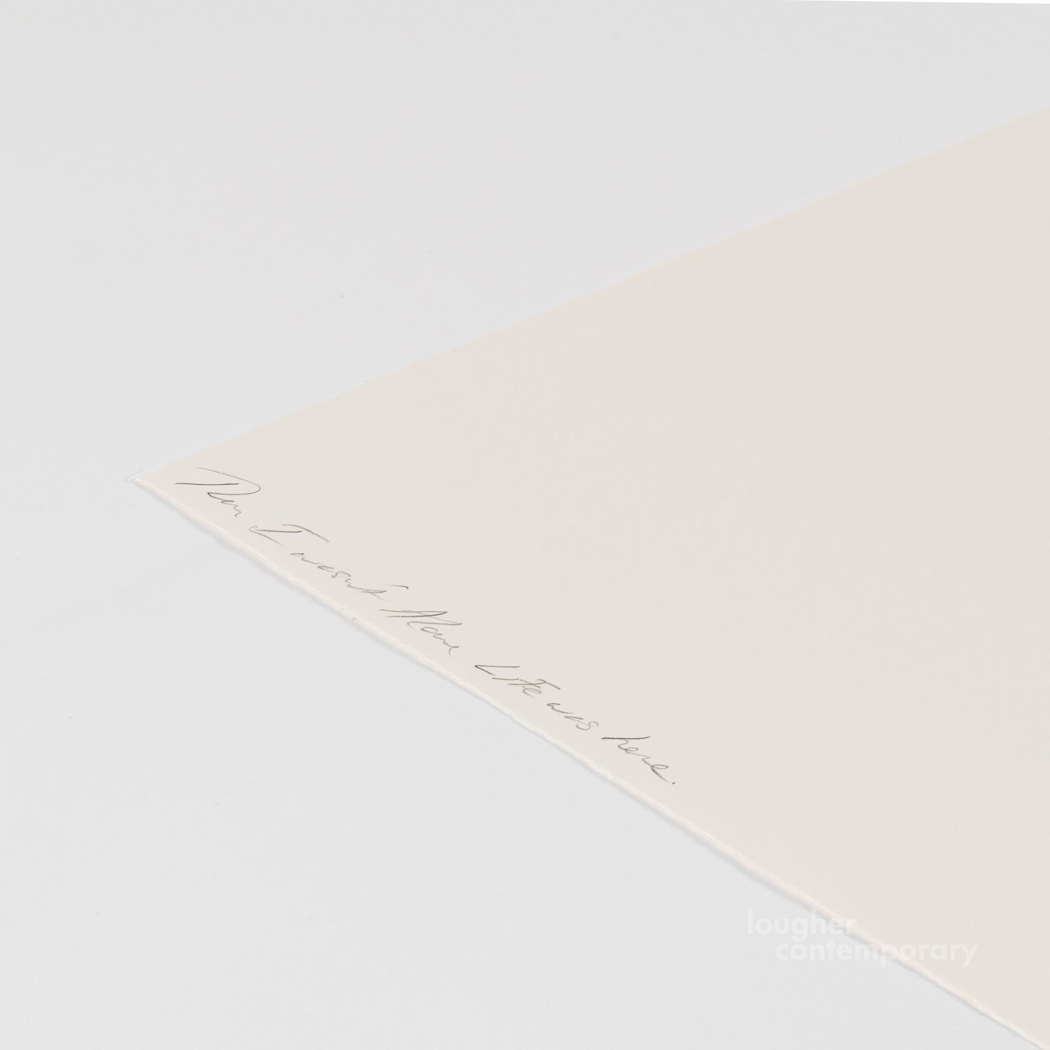 Tracey Emin, Then I Wasn’t Alone Life Was Here (from A Journey to Death), 2022 For Sale | Lougher Contemporary 
