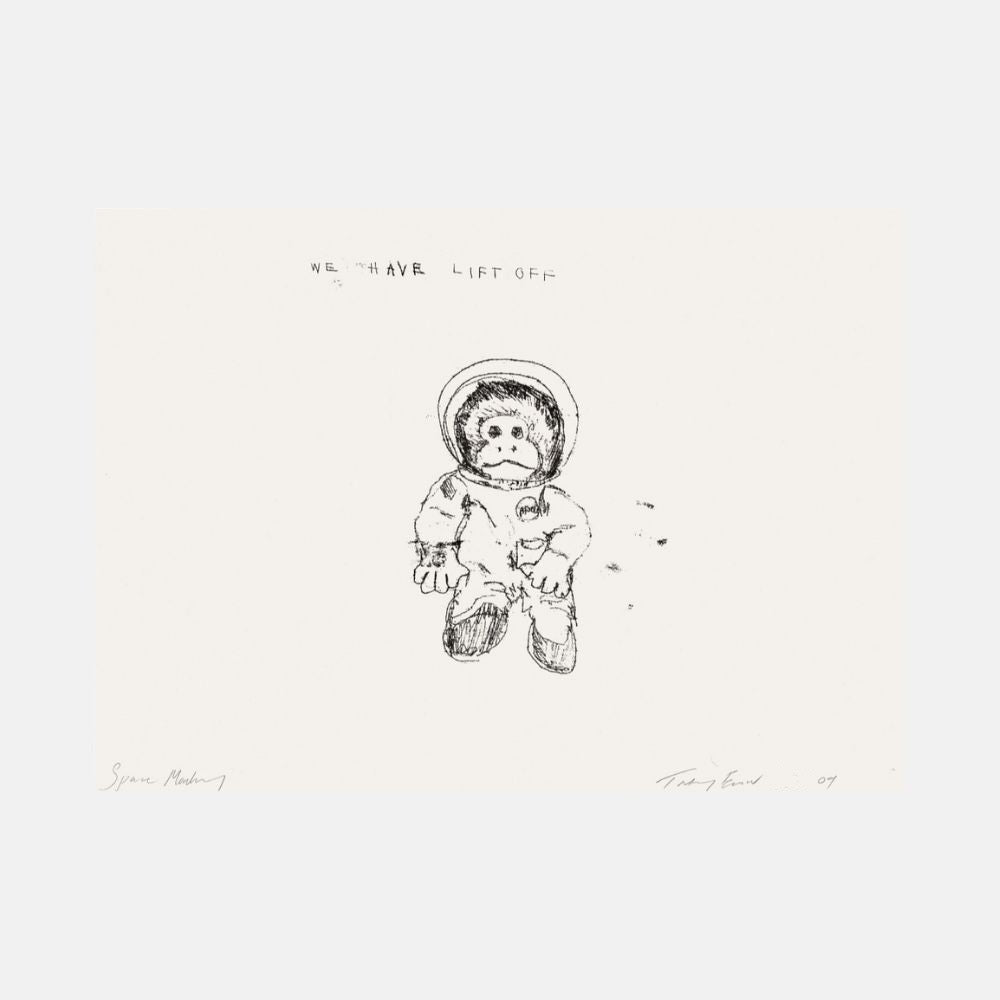 Tracey Emin, Space Monkey - We Have Lift Off, 2009 For Sale | Lougher Contemporary
