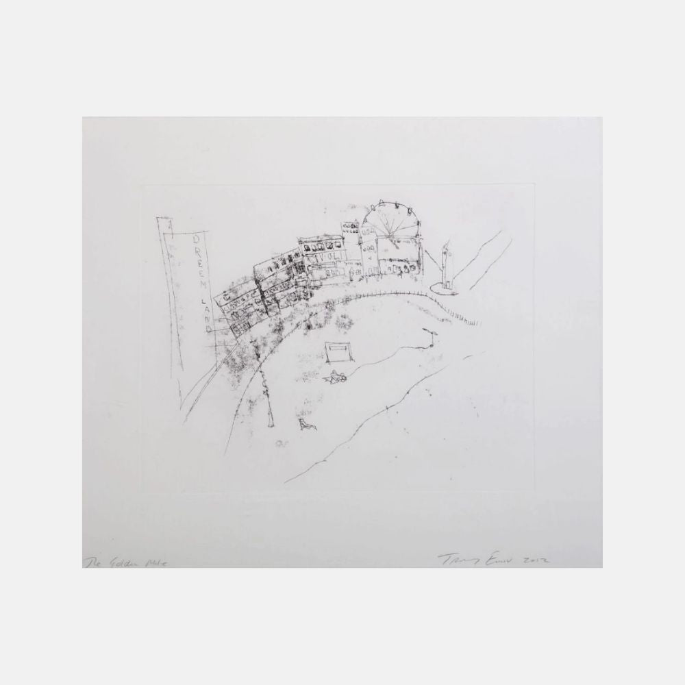 Tracey Emin, The Golden Mile, 2012 For Sale | Lougher Contemporary