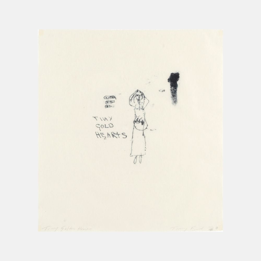 Tracey Emin, Tiny Golden Hearts, 2010
