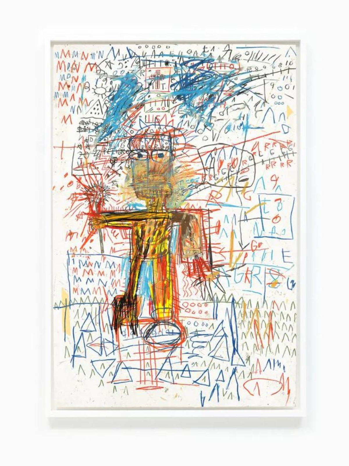 Jean-Michel Basquiat Artwork for sale, The Figure, 1982/2023