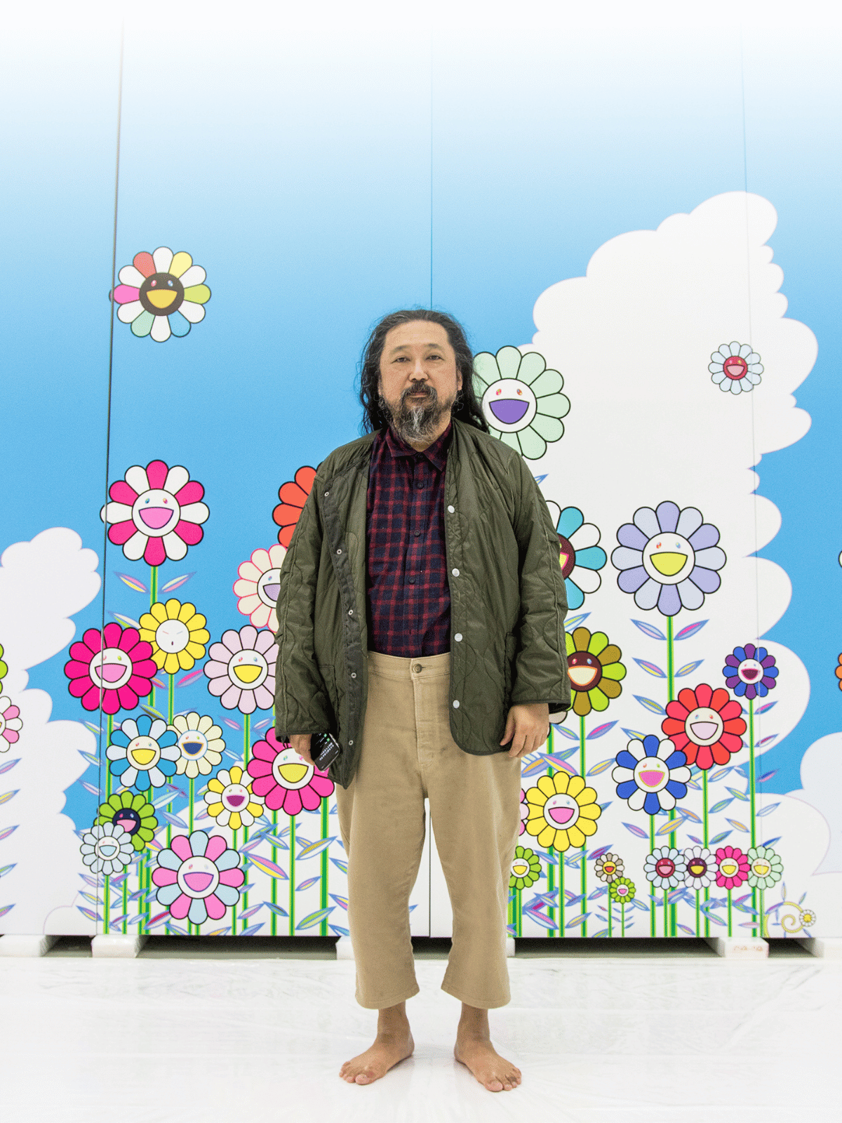 Takashi Murakami Flower art
