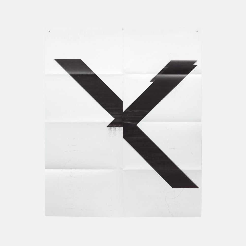 Wade Guyton, X Posters (complete set of 6), 2013-2019 For Sale | Lougher Contemporary 