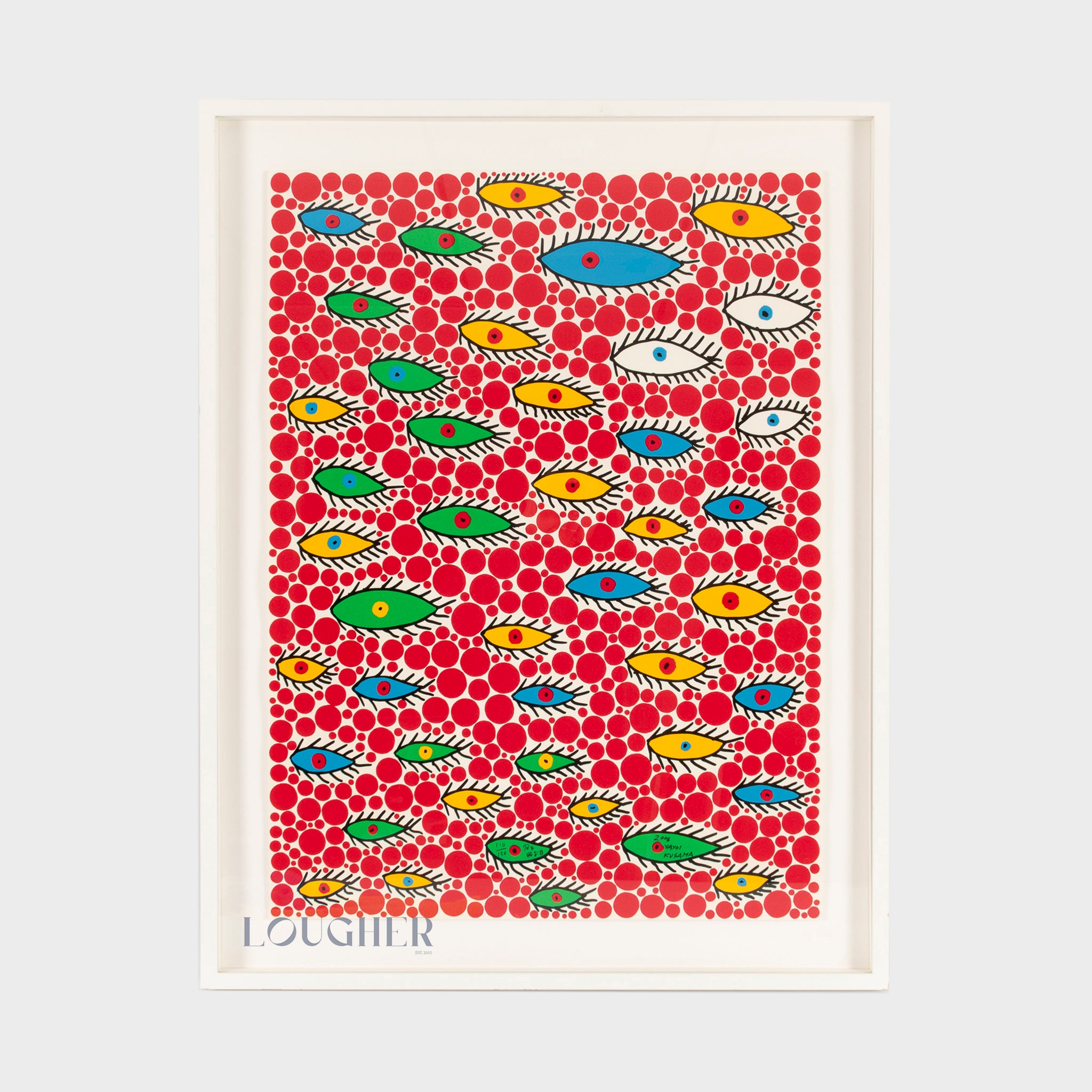 Yayoi Kusama, Eyes Flying in the Sky, 2006