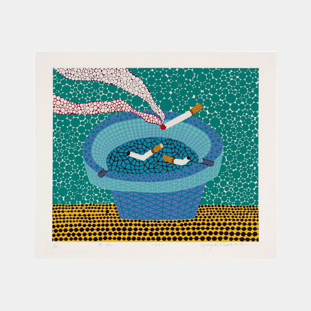 Yayoi Kusama, Ashtray, 1990 For Sale | Lougher Contemporary 