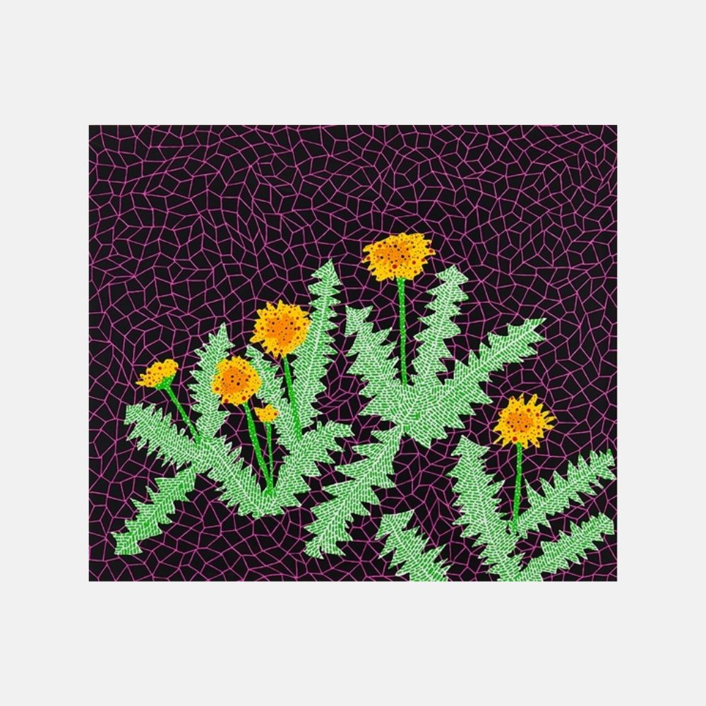 Yayoi Kusama, Dandelions , 1985