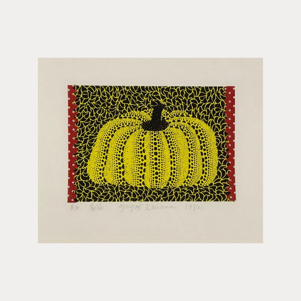 Yayoi Kusama, Pumpkin, 1982 For Sale - Lougher Contemporary