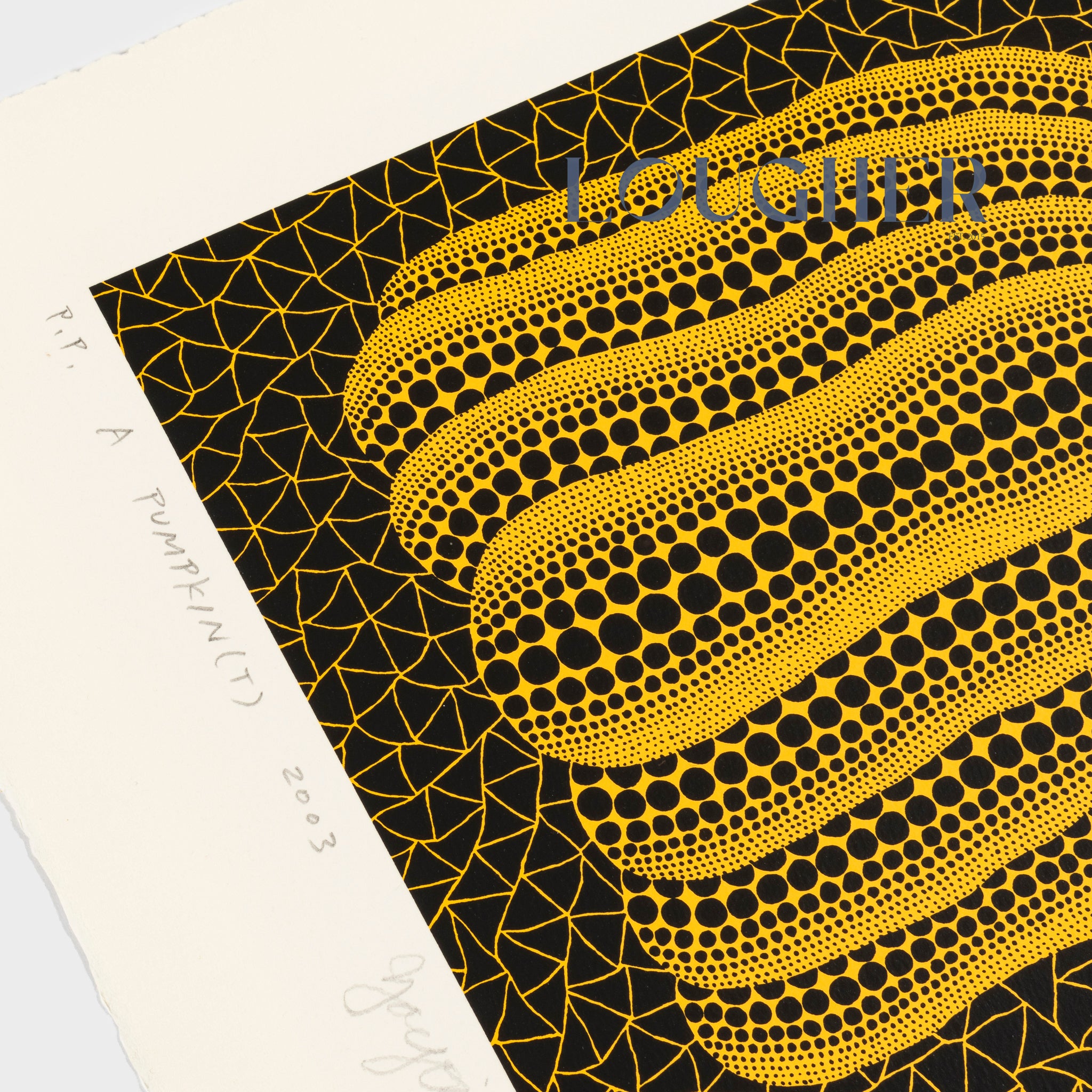 Yayoi Kusama, A Pumpkin (T), 2003