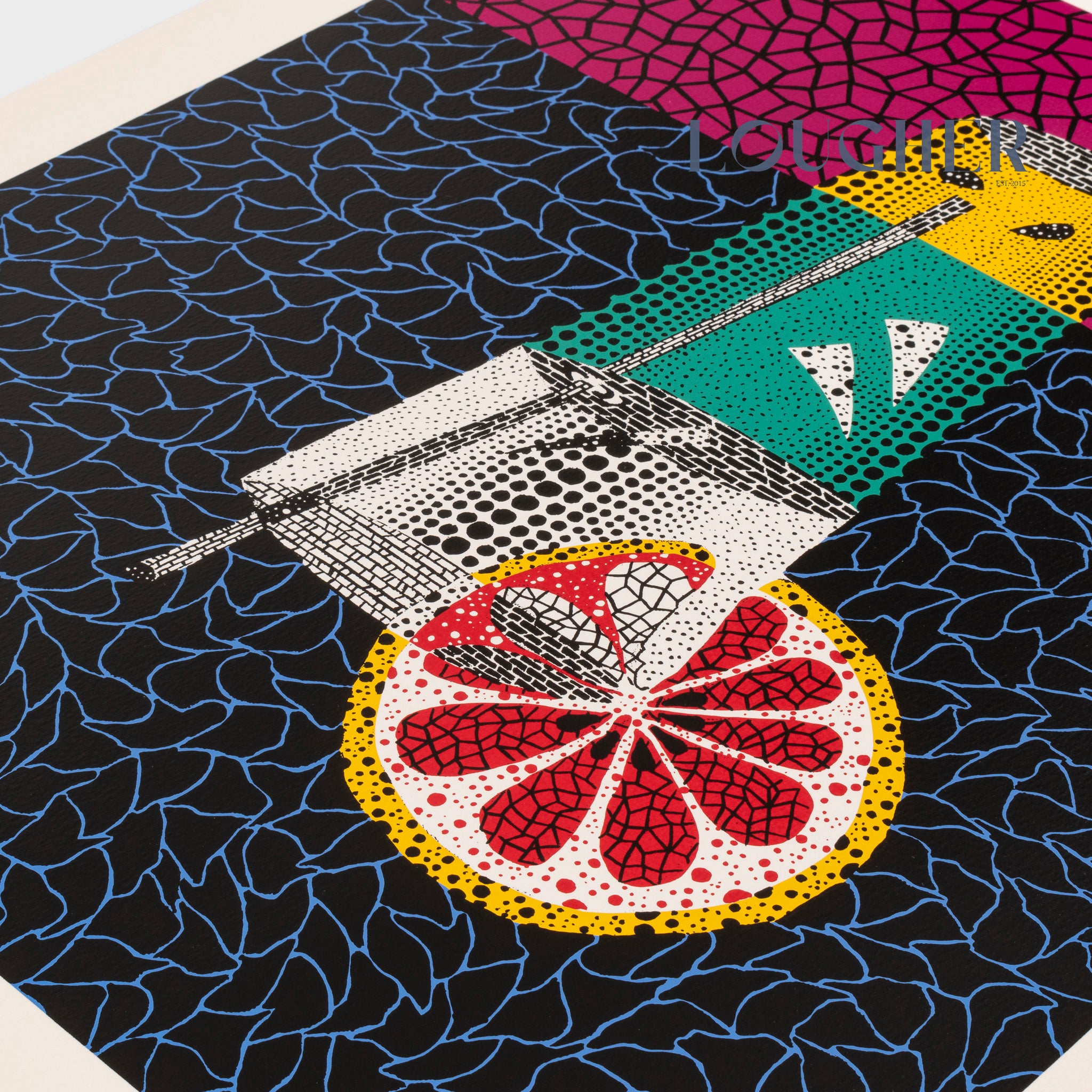 Yayoi Kusama, Lemon Squash, 1984 For Sale | Lougher Contemporary