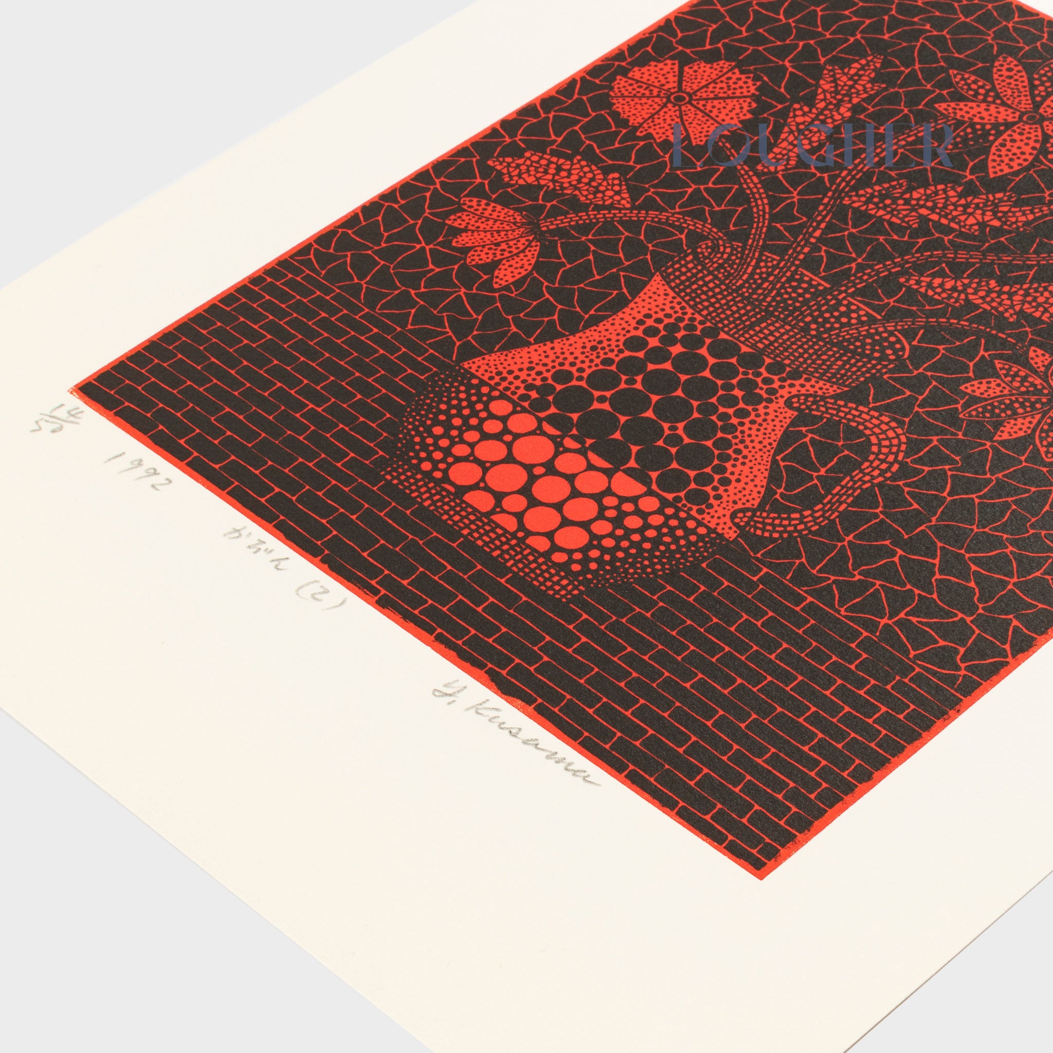 Yayoi Kusama, Vase (2), 1992 For Sale | Lougher Contemporary