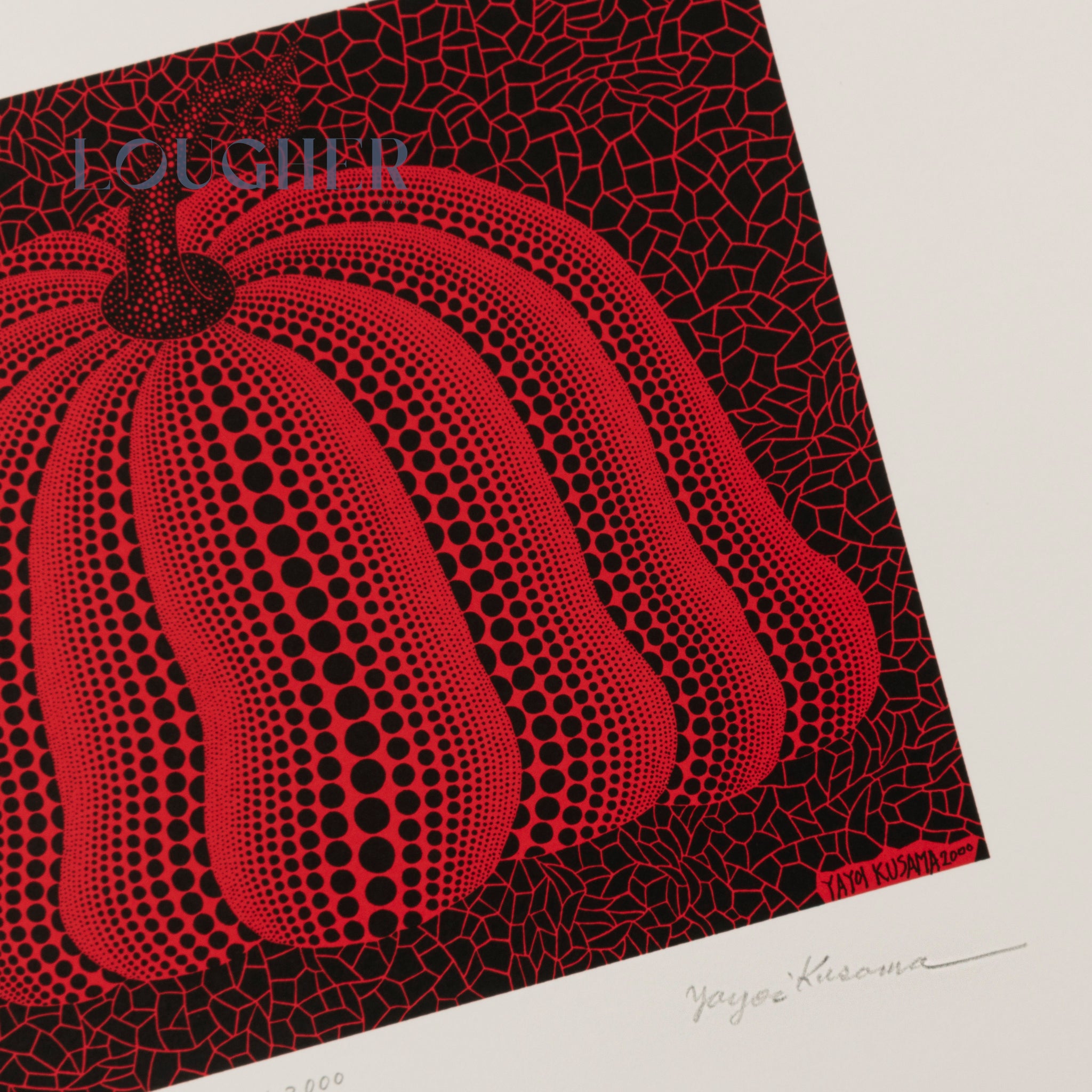 Yayoi Kusama, Pumpkin 2000 (Red), 2000