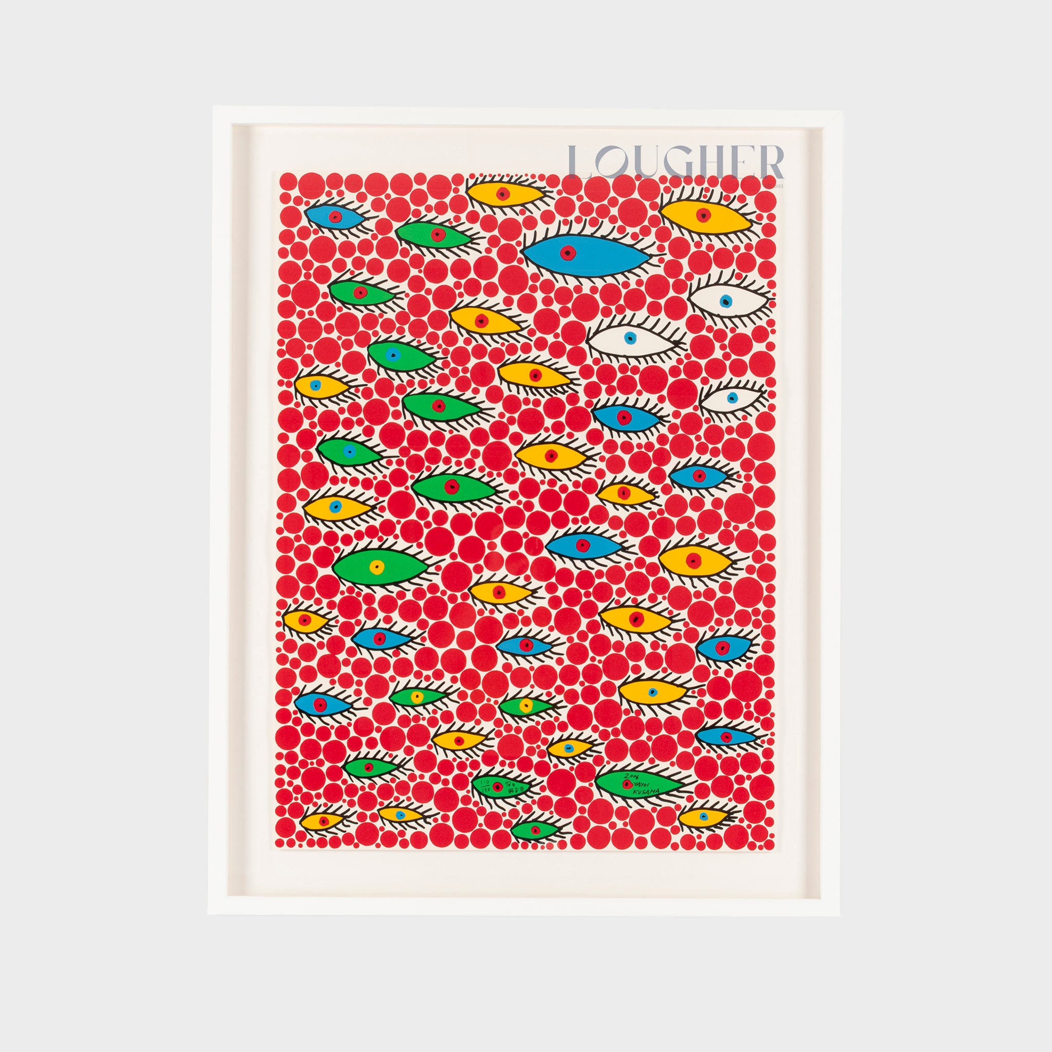 Yayoi Kusama, Eyes Flying in the Sky, 2006