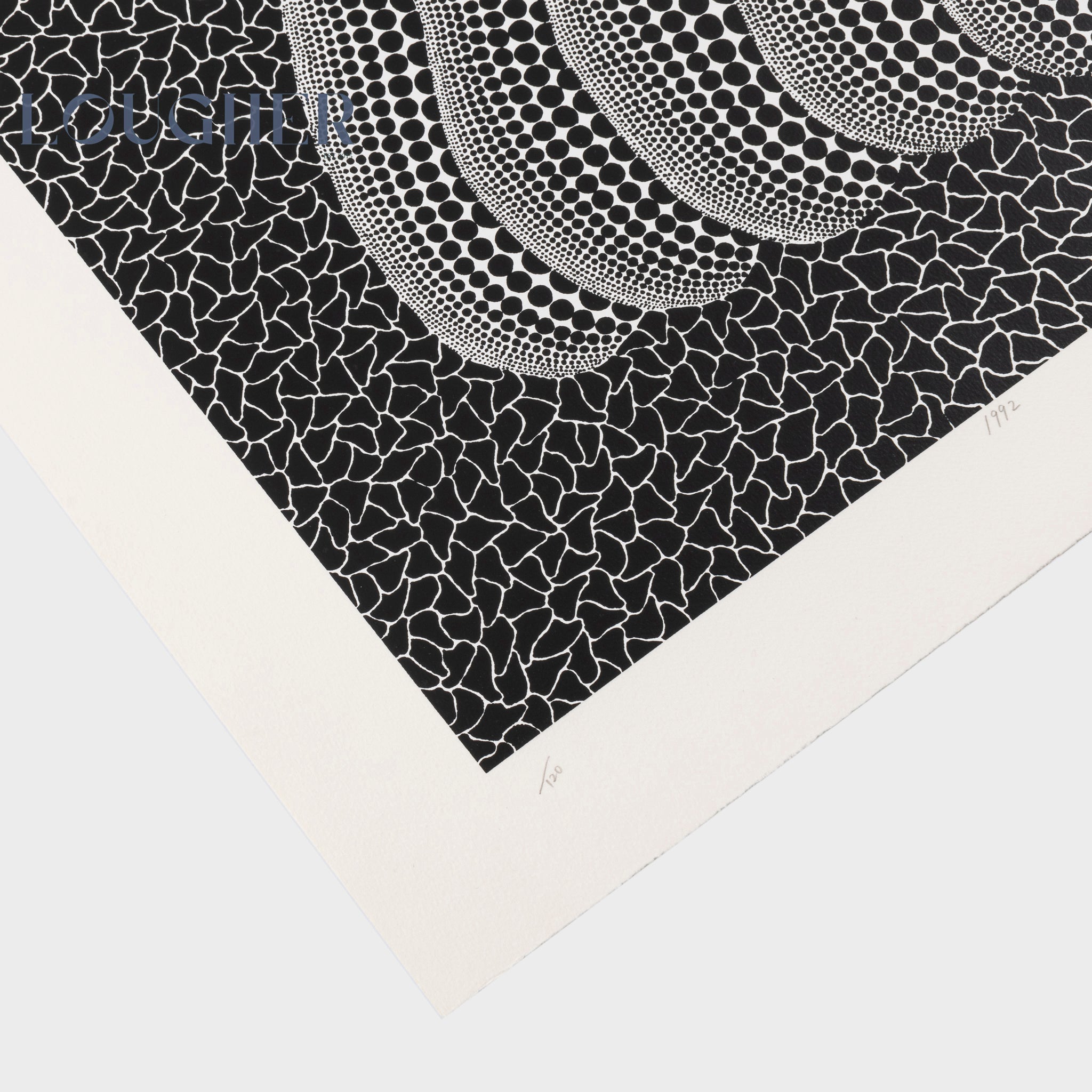 Yayoi Kusama, Pumpkin (White Y), 1992