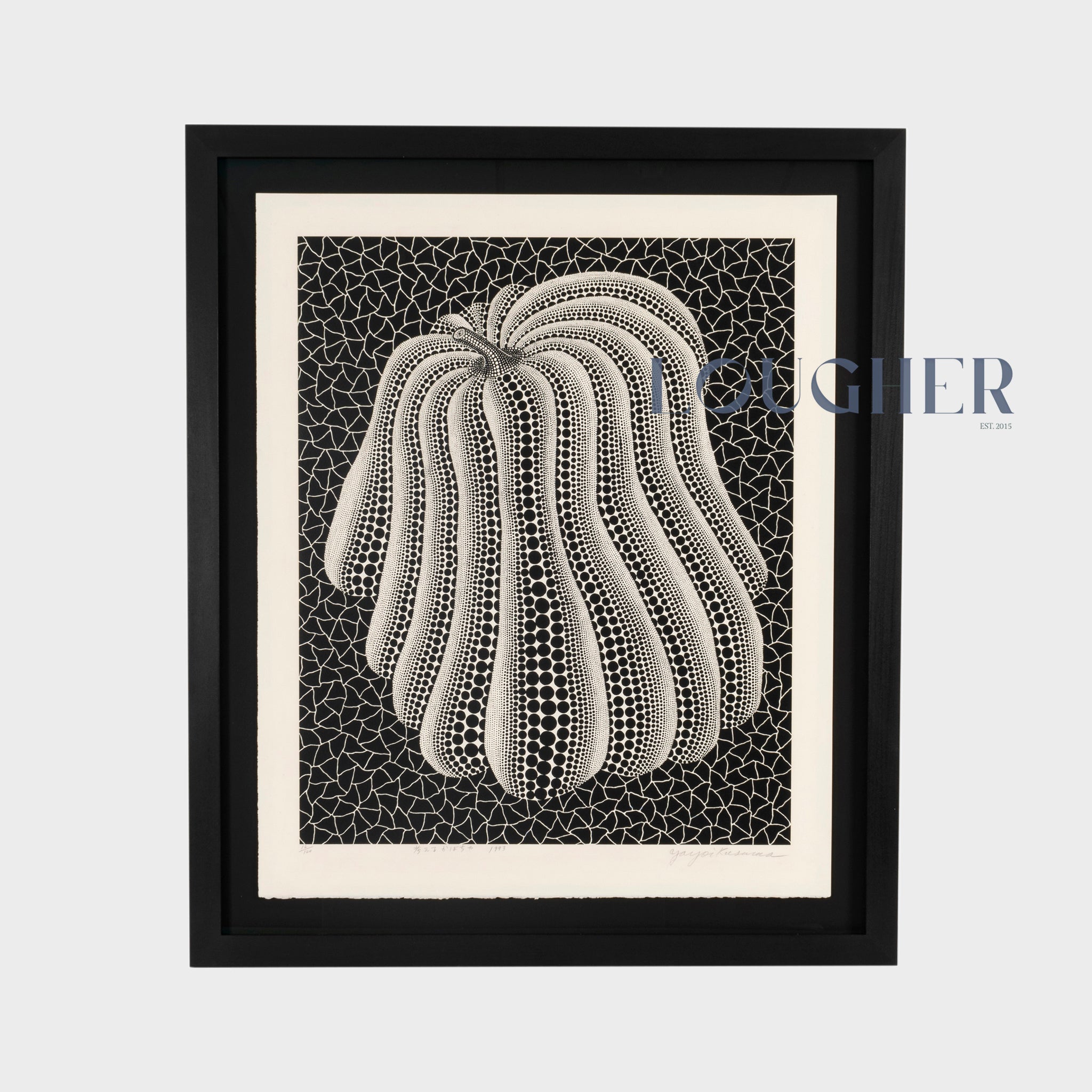 Yayoi Kusama, Thinking Pumpkin (Kusama 182), 1993 For Sale | Lougher Contemporary