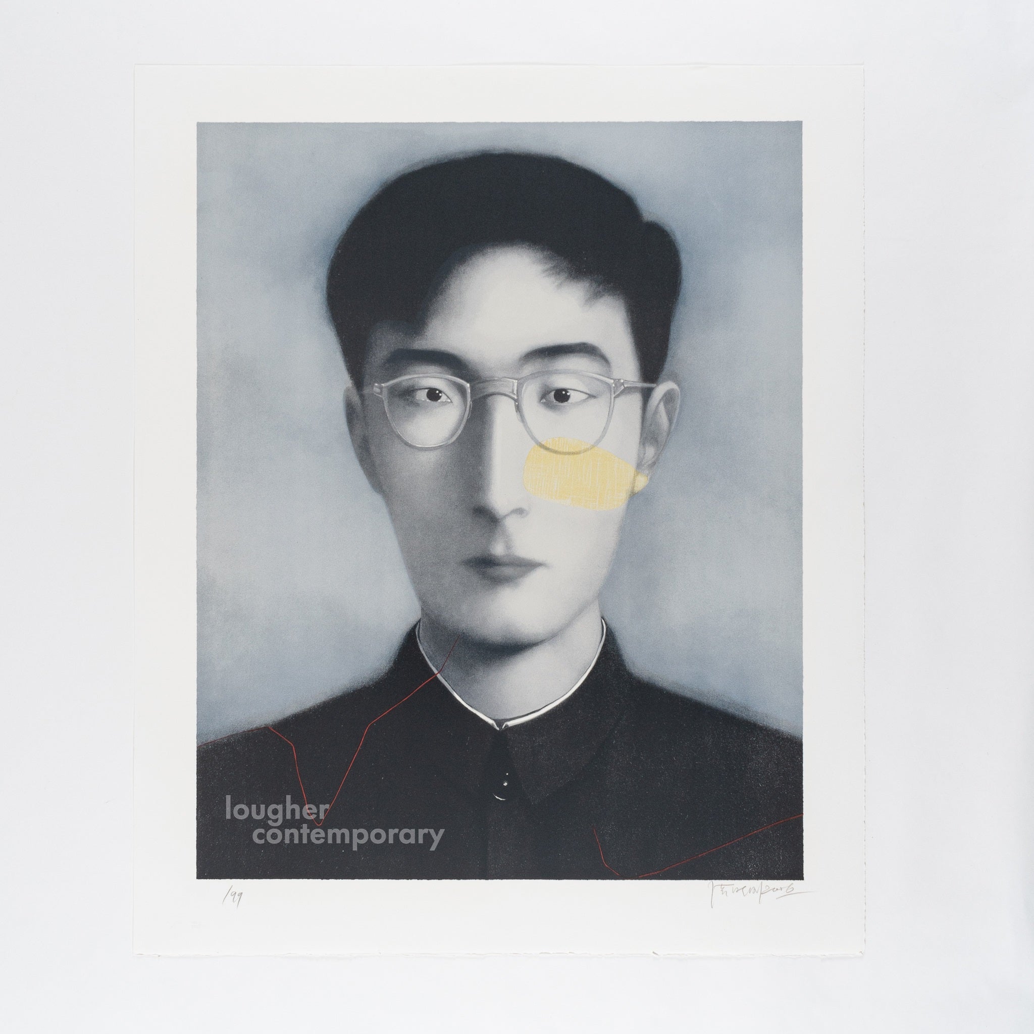 Zhang Xiaogang, Bloodline portfolio (set of 5), 2006 For Sale | Lougher Contemporary