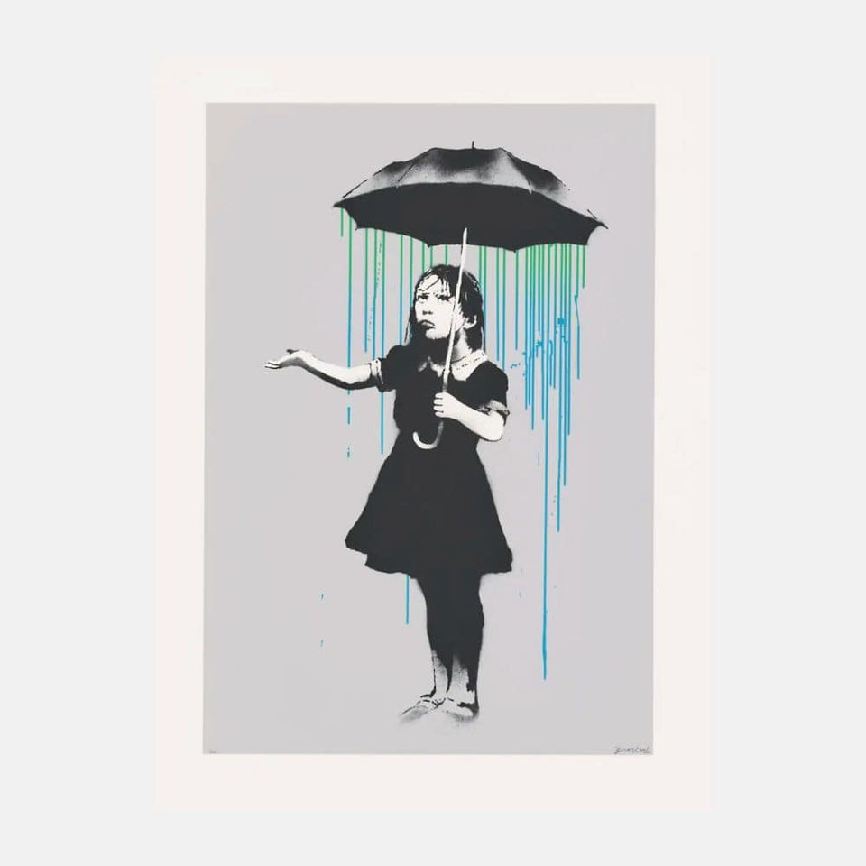 Banksy, Nola (Green/Blue), 2008 For Sale - Lougher Contemporary