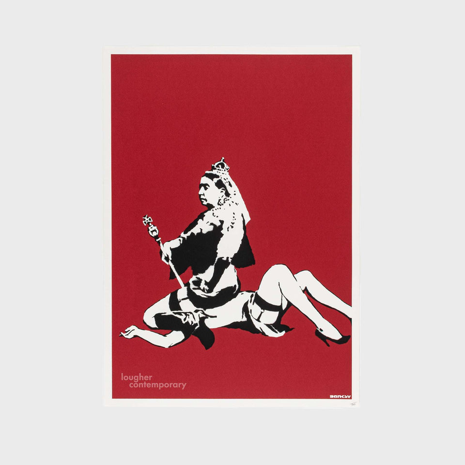 Banksy, Queen Vic (Unsigned), 2003 For Sale - Lougher Contemporary