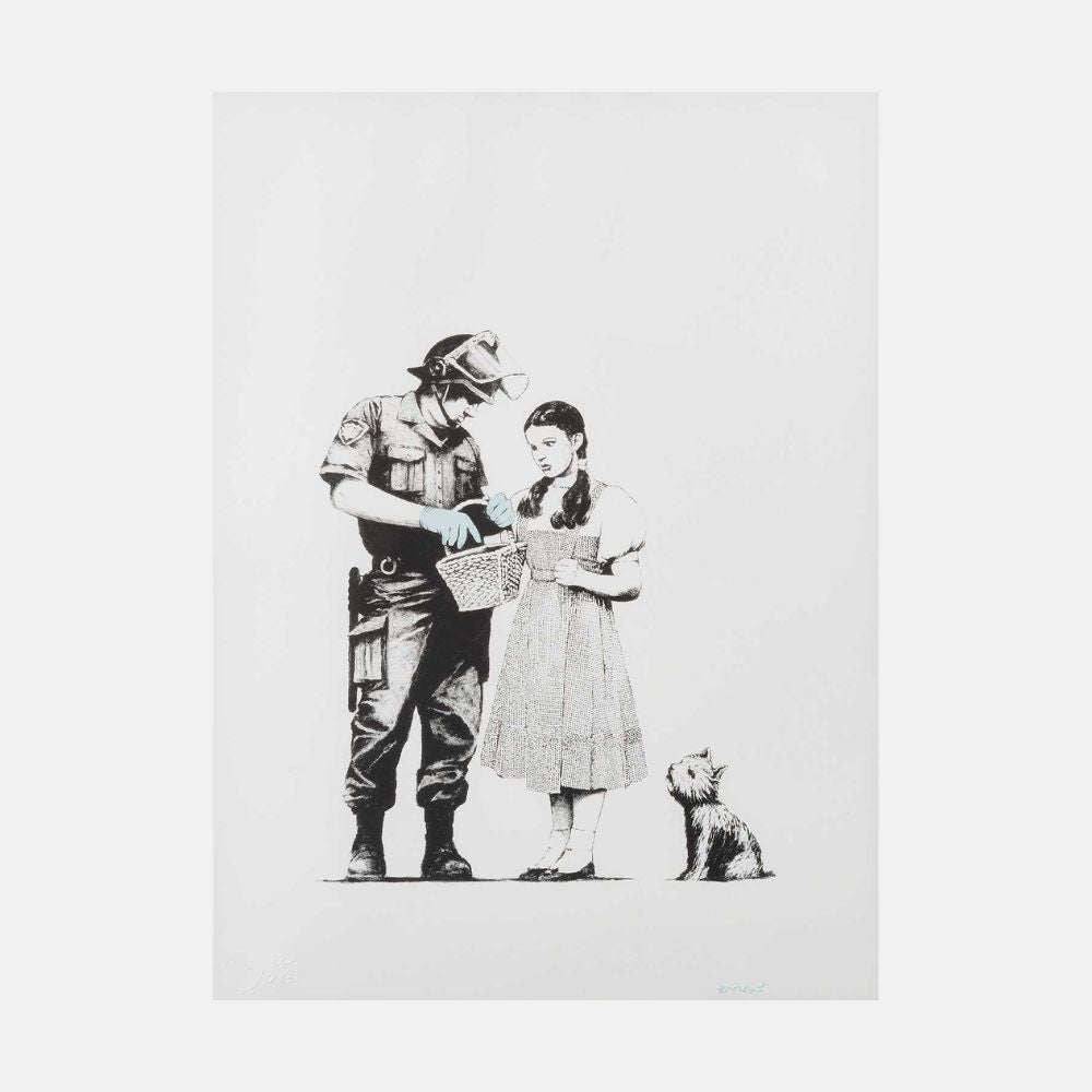 Banksy, Stop and Search, 2007 For Sale - Lougher Contemporary