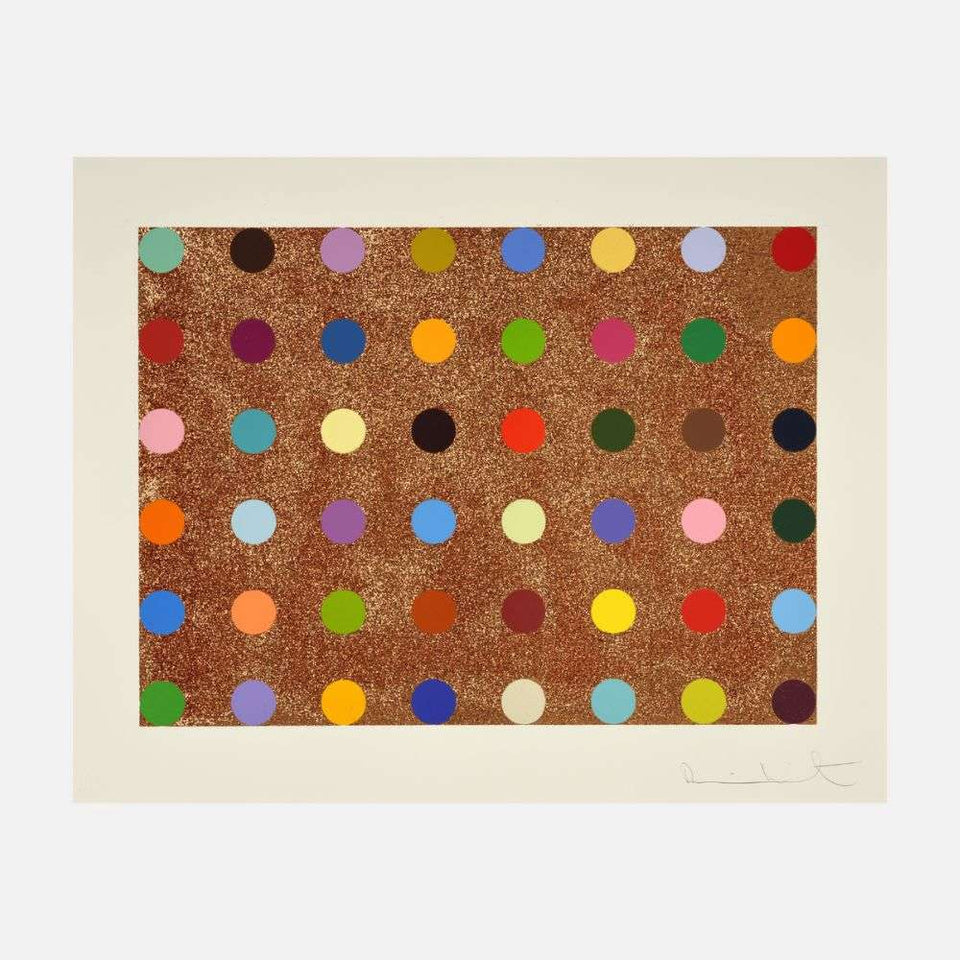 Damien Hirst, Proctolin (with Bronze Glitter), 2008 For Sale - Lougher Contemporary