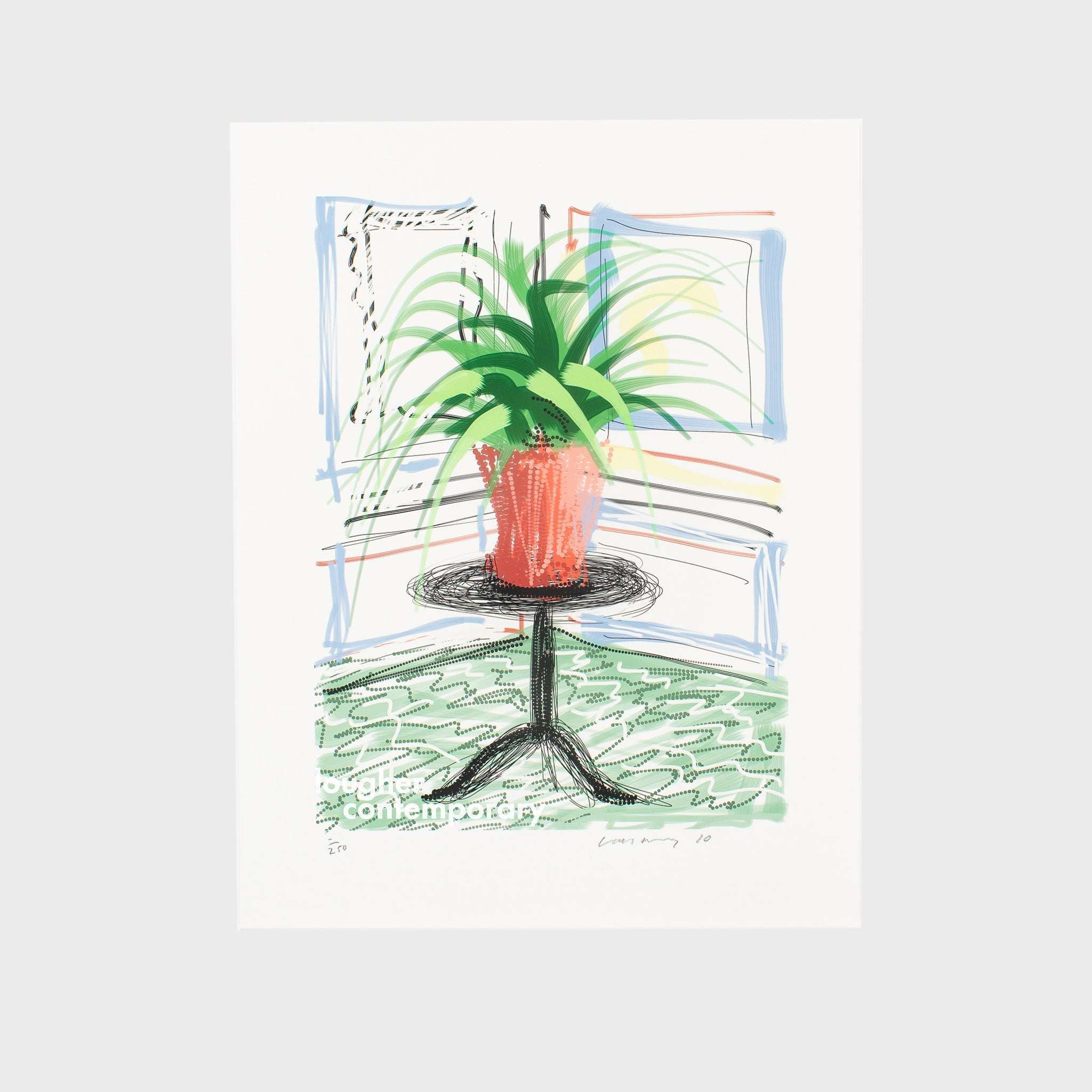 David Hockney, A Bigger Book. Art Edition (No. 501–750), 'Untitled, 468', 2010 For Sale - Lougher Contemporary