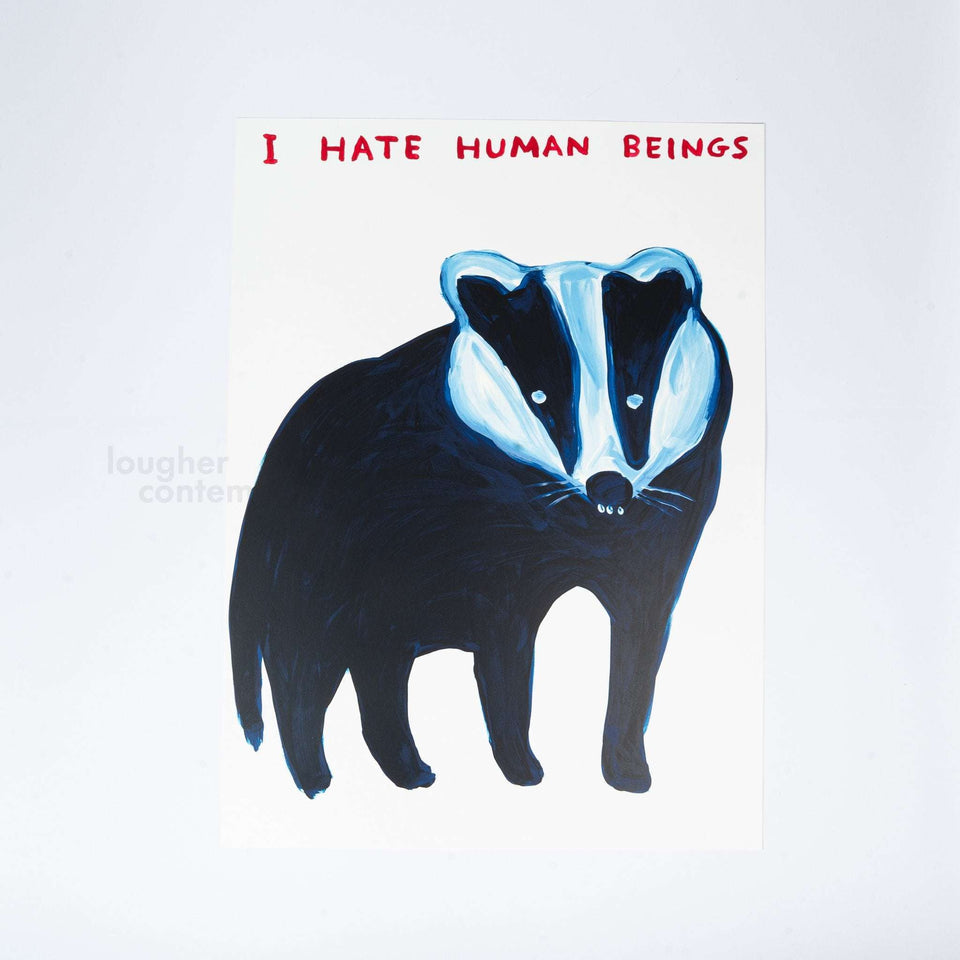David Shrigley, I Hate Human Beings, 2021 For Sale - Lougher Contemporary