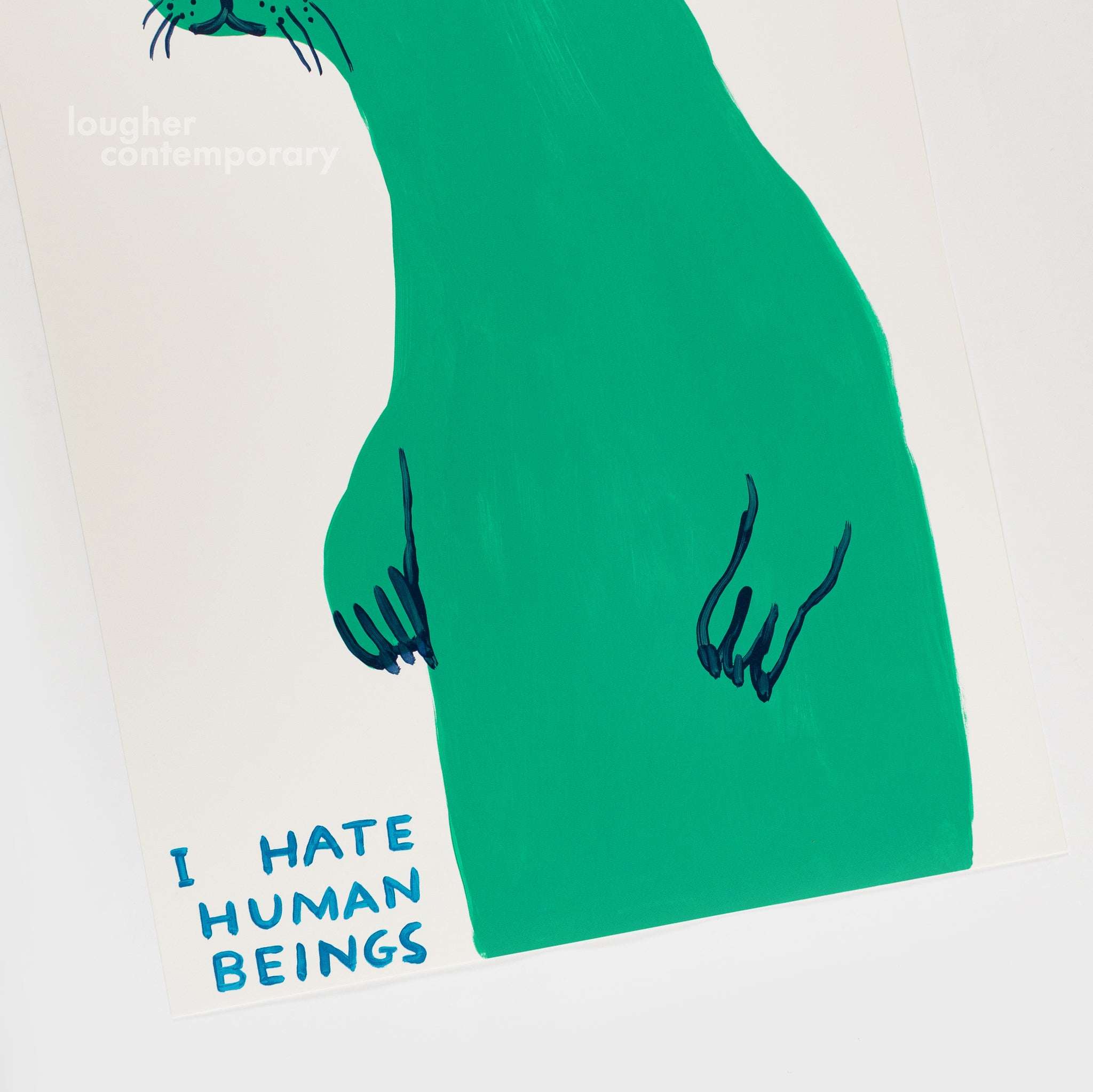 David Shrigley, Untitled (I Hate Human Beings), 2022 For Sale - Lougher Contemporary