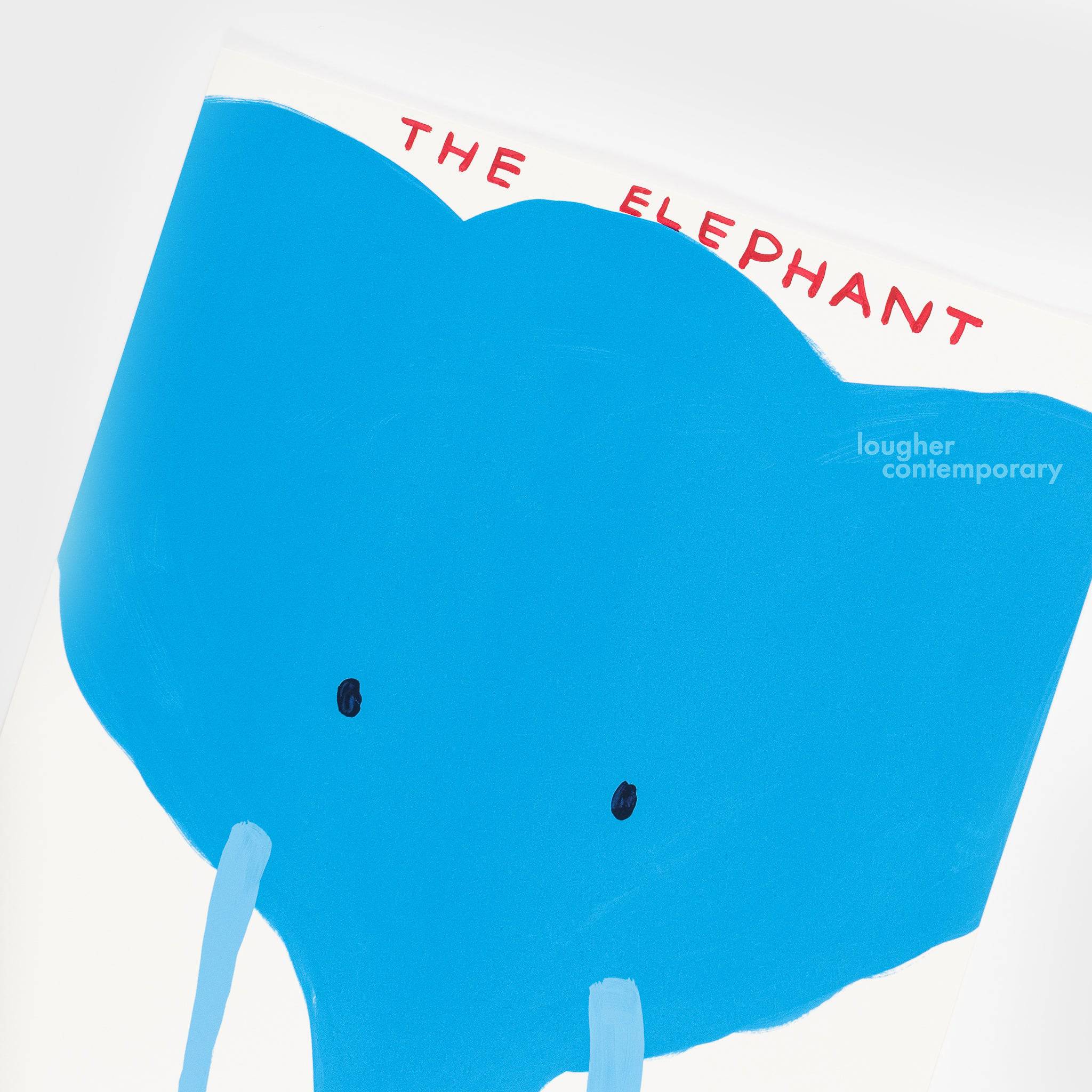 David Shrigley, Untitled (The Elephant, Every Time I Think Of Him I Am Happy), 2022 For Sale - Lougher Contemporary