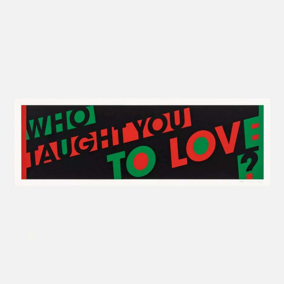 Hank Willis Thomas, Who Taught You To Love?, 2021 For Sale - Lougher Contemporary