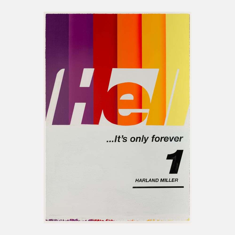 Harland Miller, Hell... It's Only Forever 1 (Large), 2020 For Sale - Lougher Contemporary