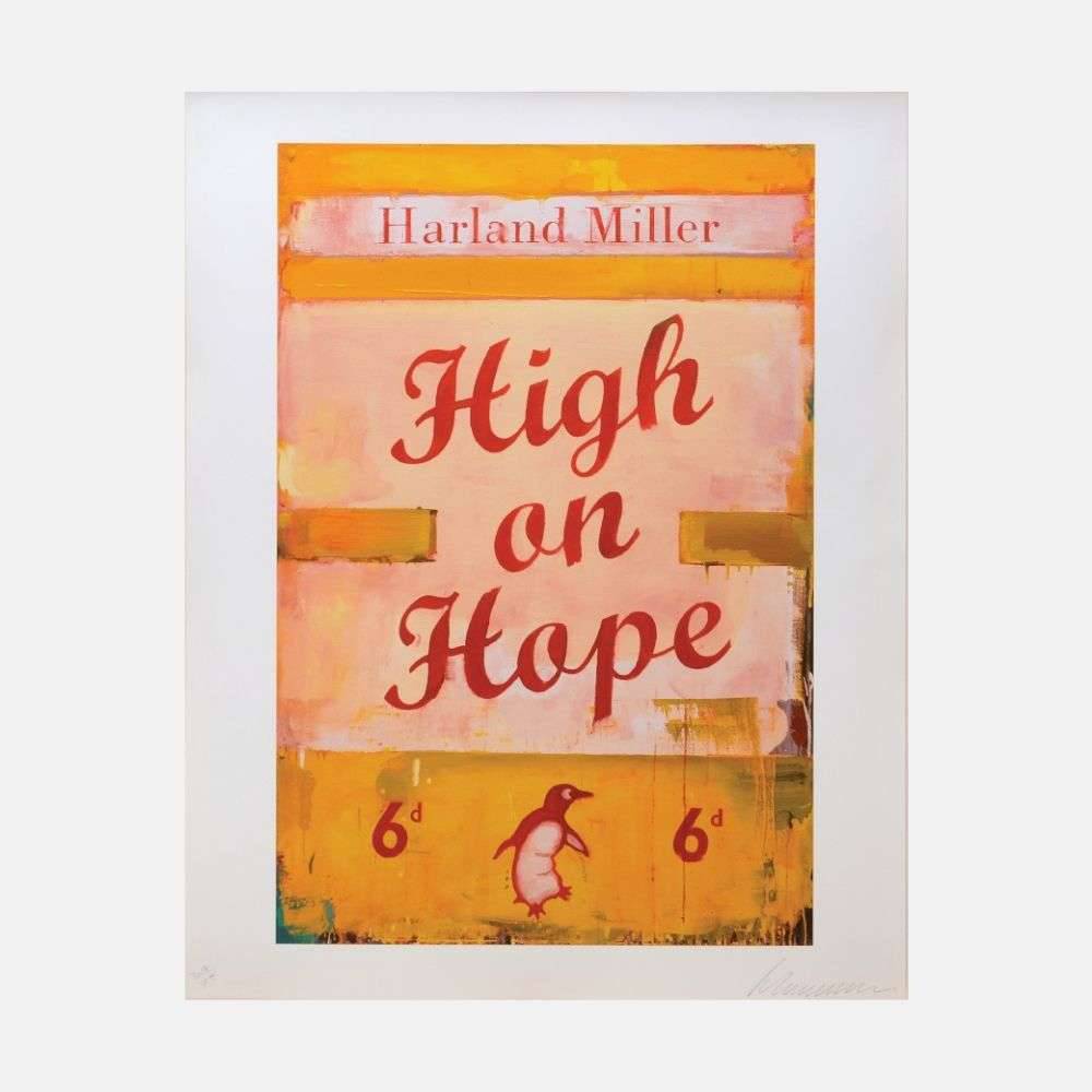 Harland Miller, High On Hope, 2019 For Sale - Lougher Contemporary