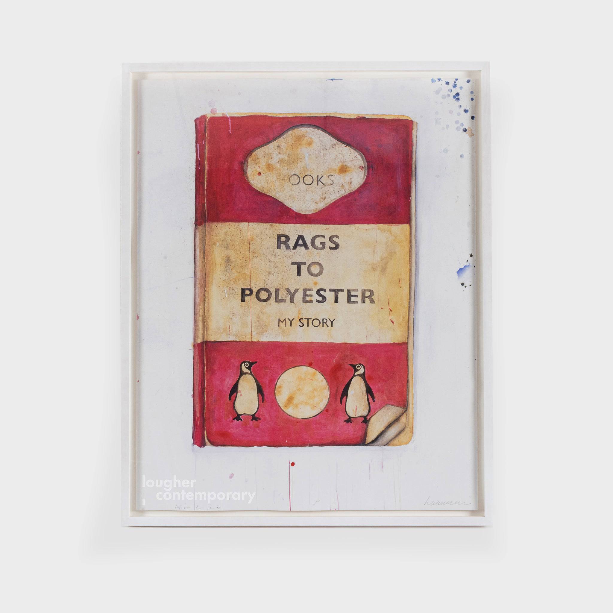 Harland Miller, Rags to Polyester, 2014 For Sale - Lougher Contemporary