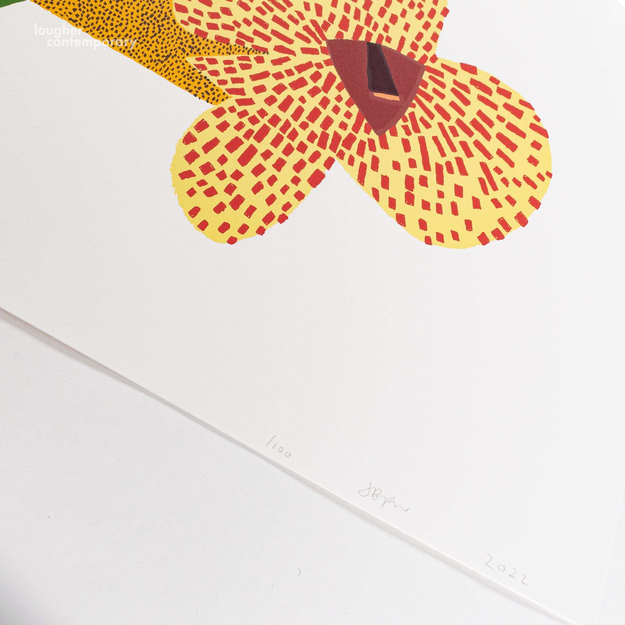 Jonas Wood, Yellow Flower, 2022 For Sale - Lougher Contemporary