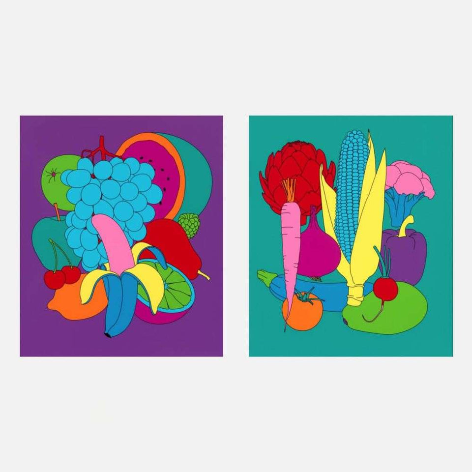 Michael Craig-Martin, Domesticated Nature (set of 2), 2022 For Sale - Lougher Contemporary