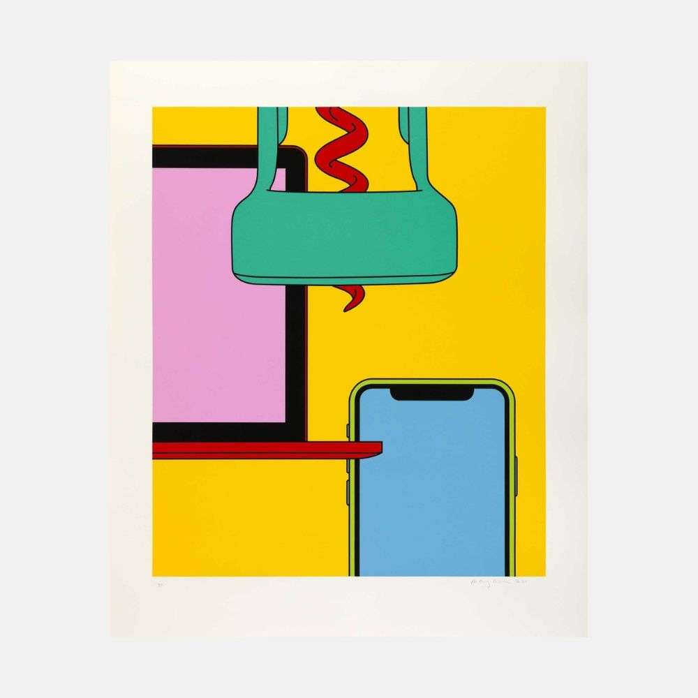 Michael Craig-Martin, Intimate Relations II (full set of 3), 2021 For Sale - Lougher Contemporary