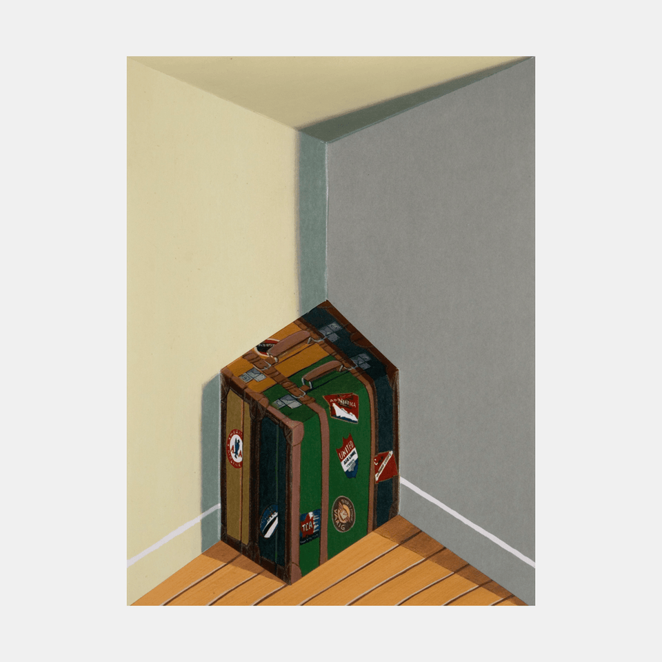 Patrick Hughes, Baggage, 2008 For Sale - Lougher Contemporary