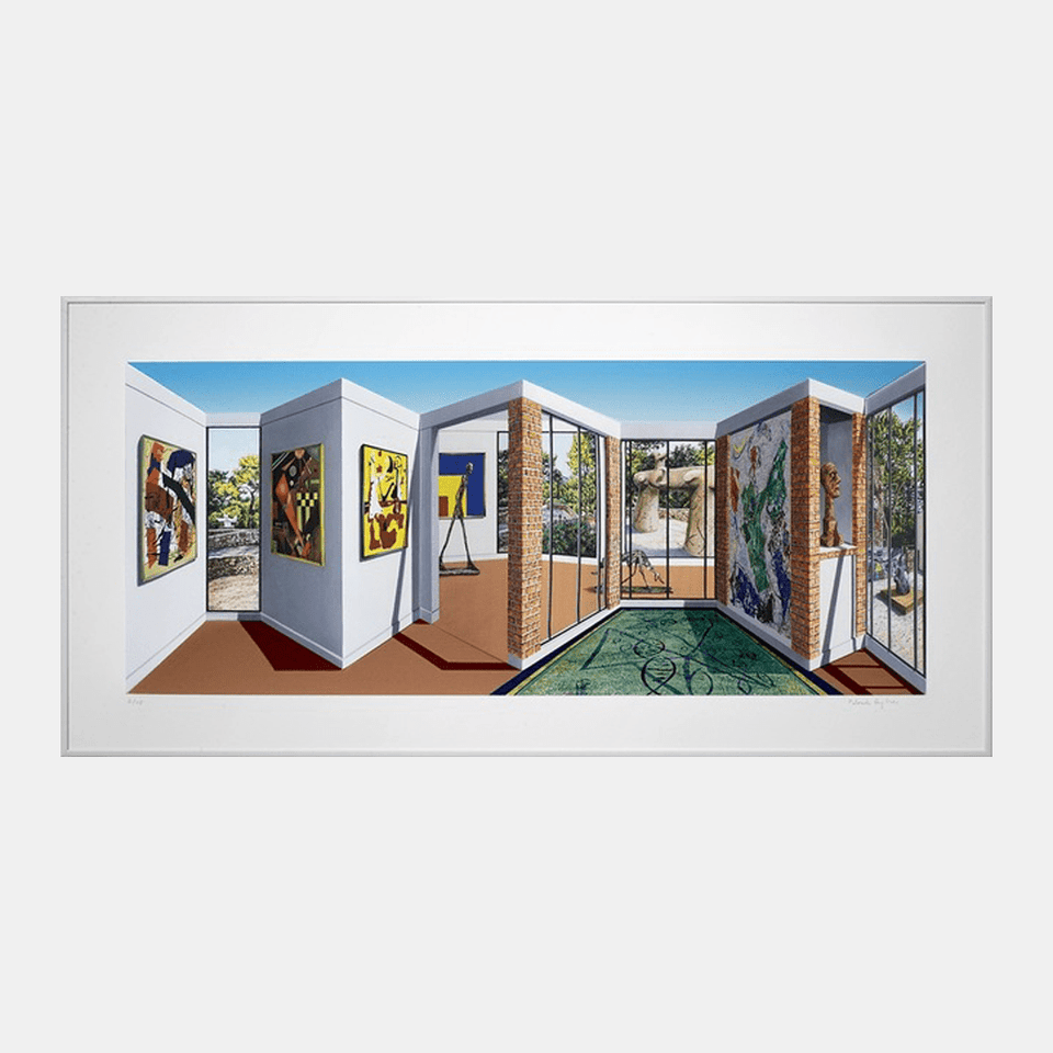 Patrick Hughes, Maeght, 2019 For Sale - Lougher Contemporary