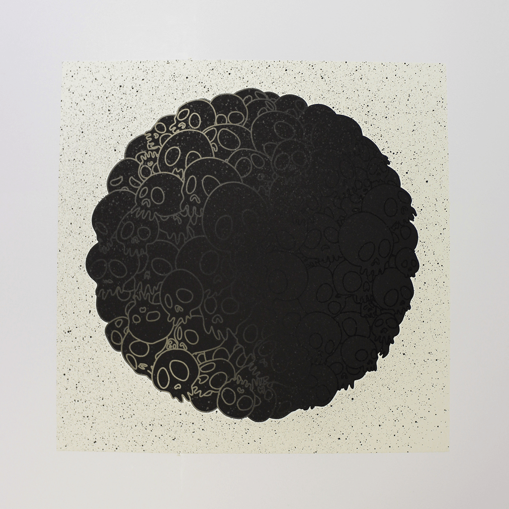 Takashi Murakami, TM/KK For BLM. Black Flowers and Skulls, 2020 Takashi Murakami, TM/KK For BLM. Black Flowers and Skulls, 2020